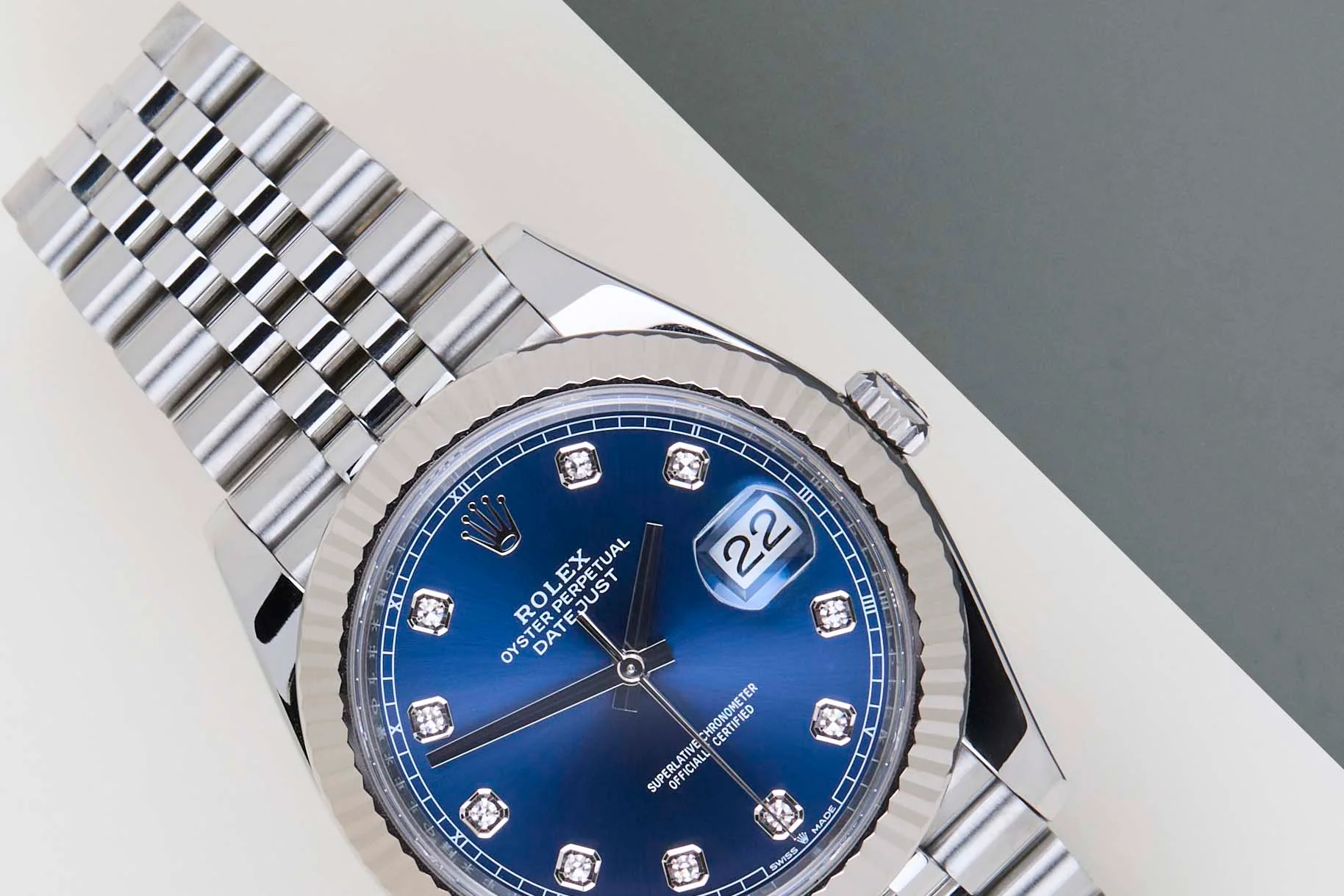 Datejust 41 'Blue Diamond Dial - Jubilee' - Image 3
