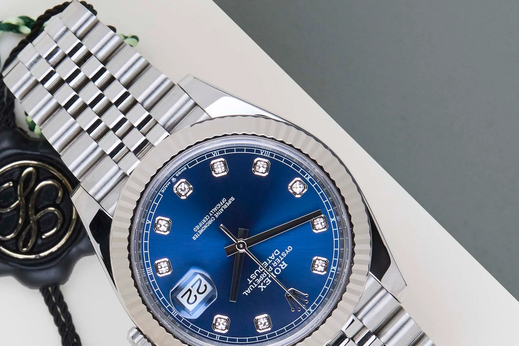 Datejust 41 'Blue Diamond Dial - Jubilee' - Image 4