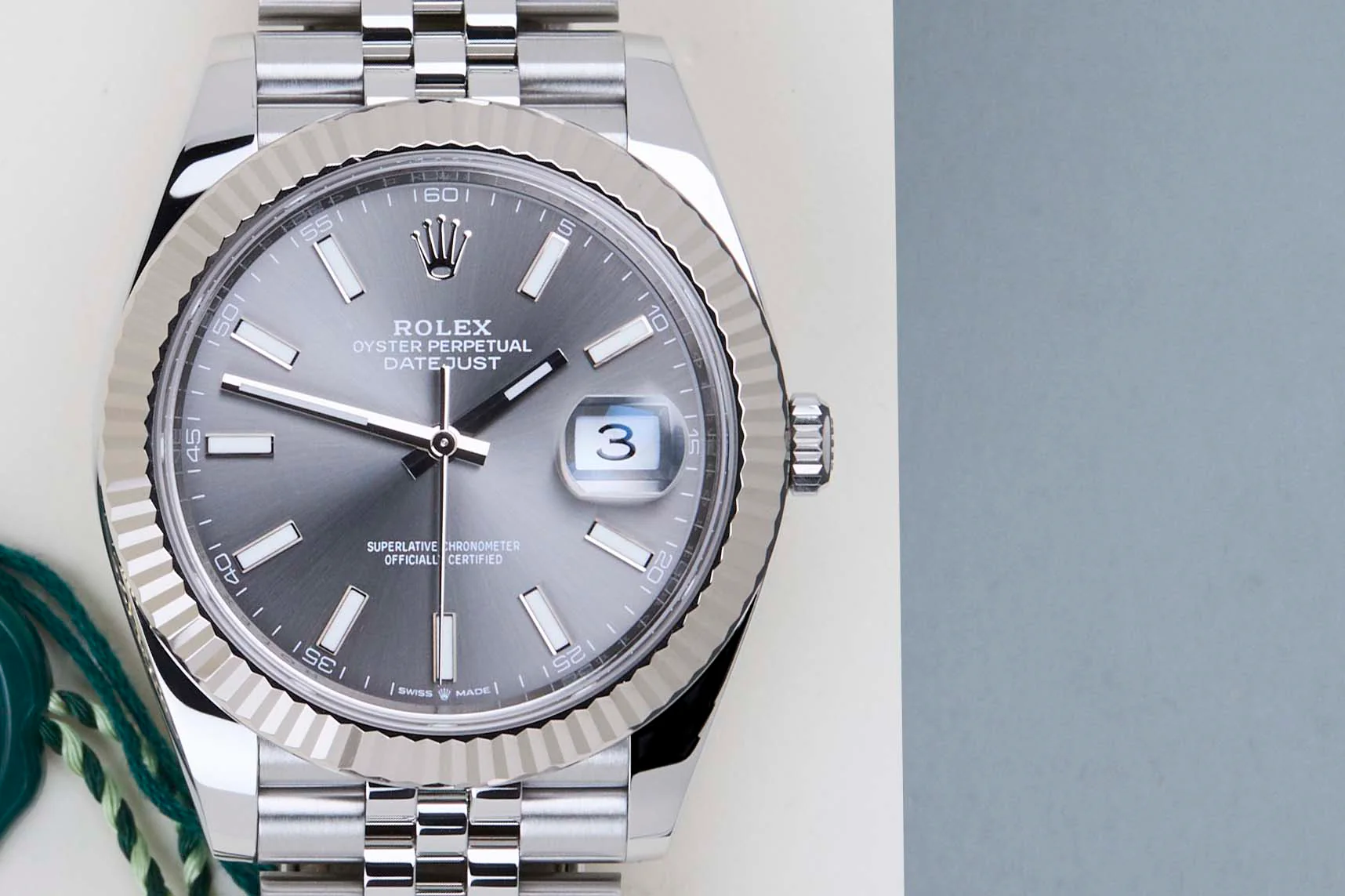Datejust 41 'Slate Dial - Jubilee' - Image 5