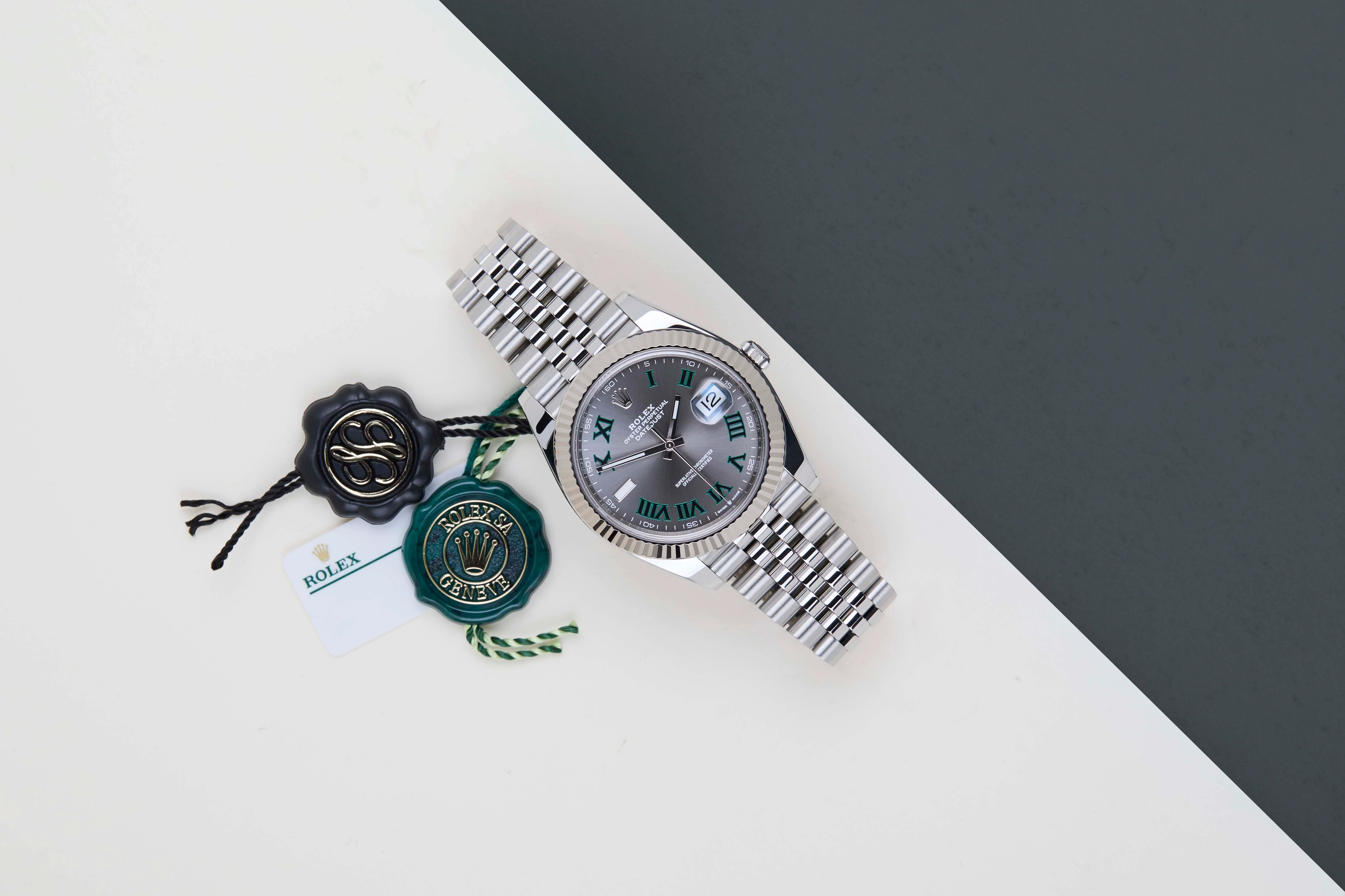 Datejust 41 'Wimbledon Dial - Jubilee' - Image 2