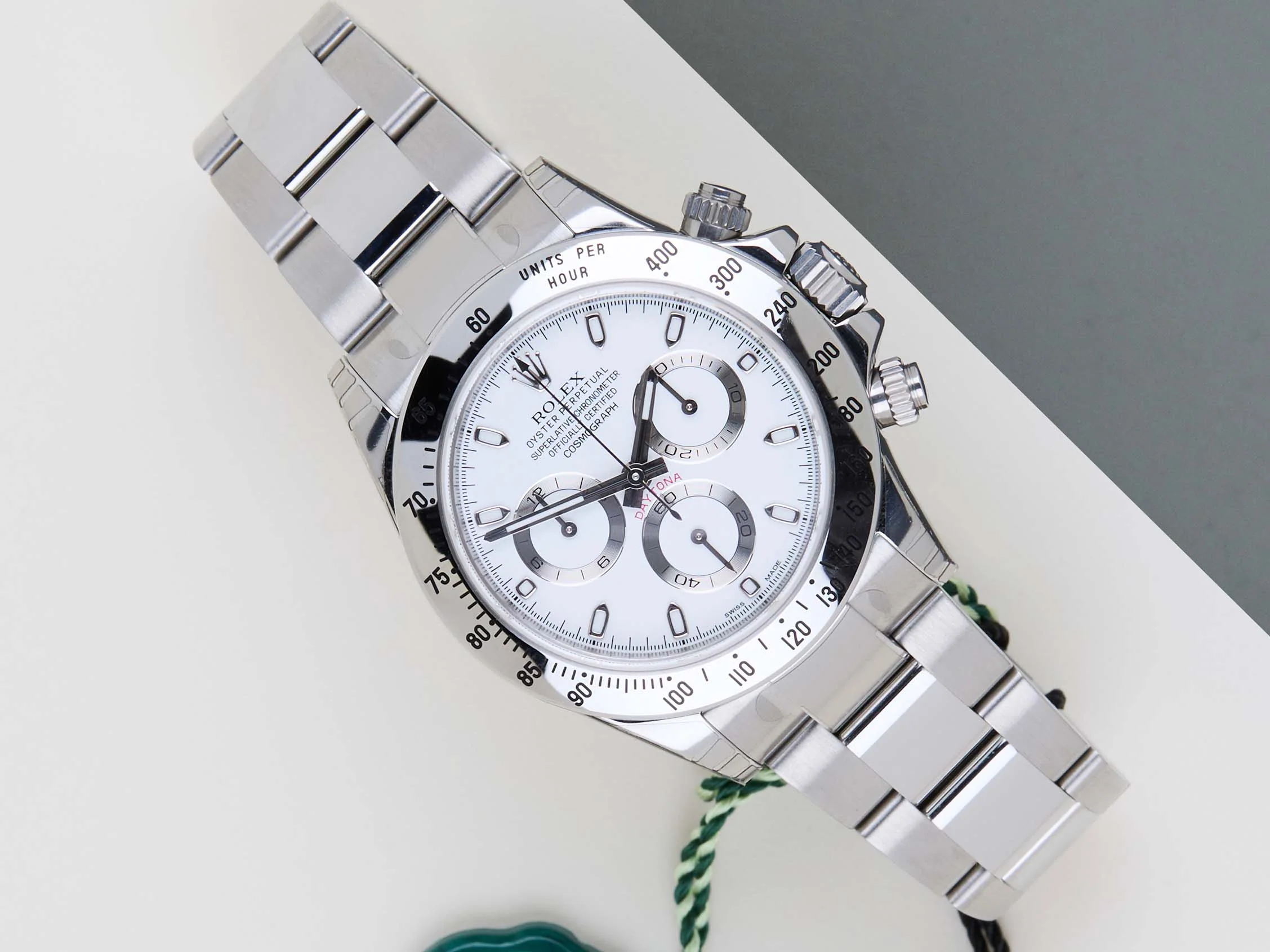 Daytona 'White Chromalight APH Dial - NOS'