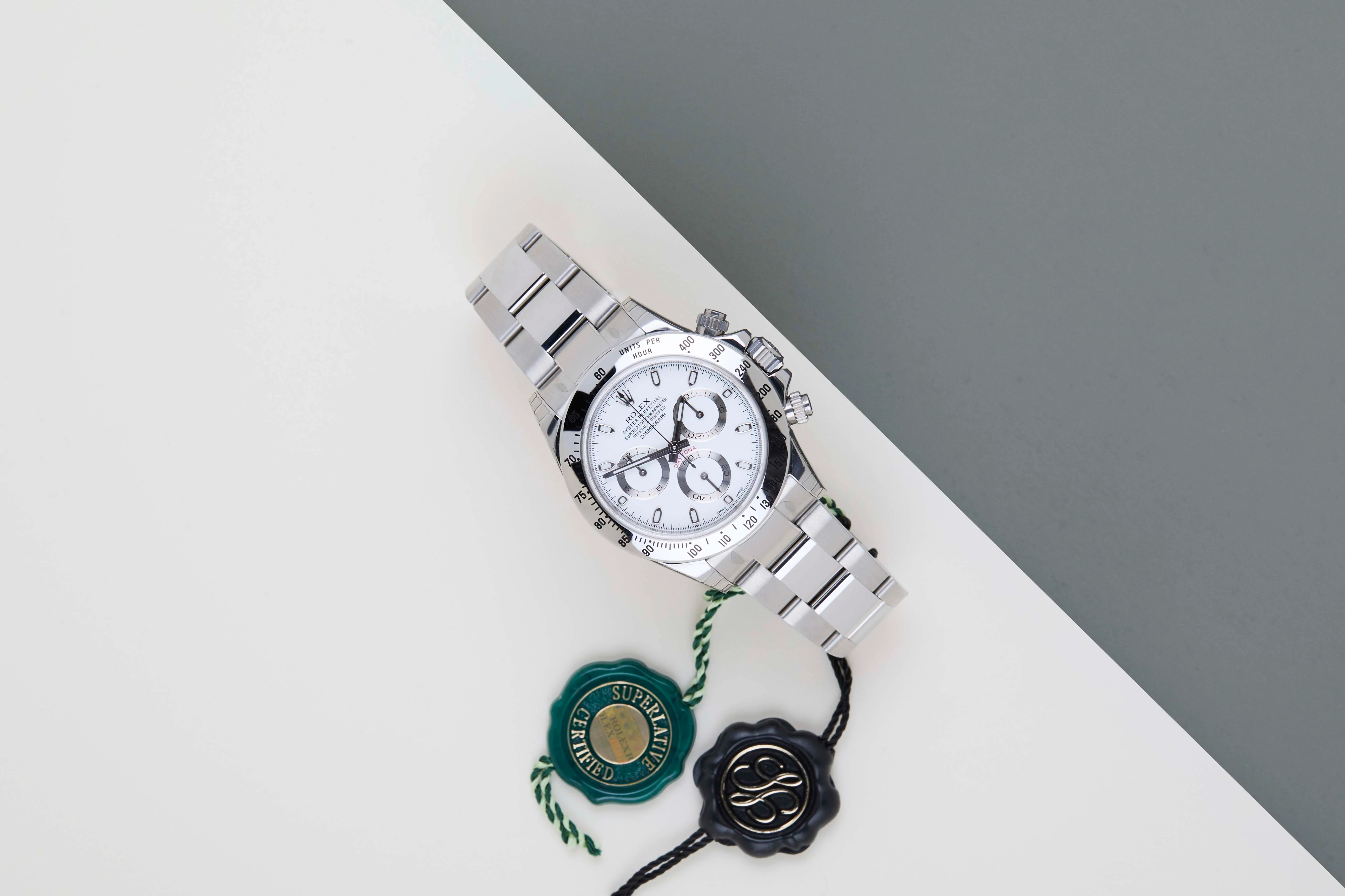 Daytona 'White Chromalight APH Dial - NOS' - Image 2