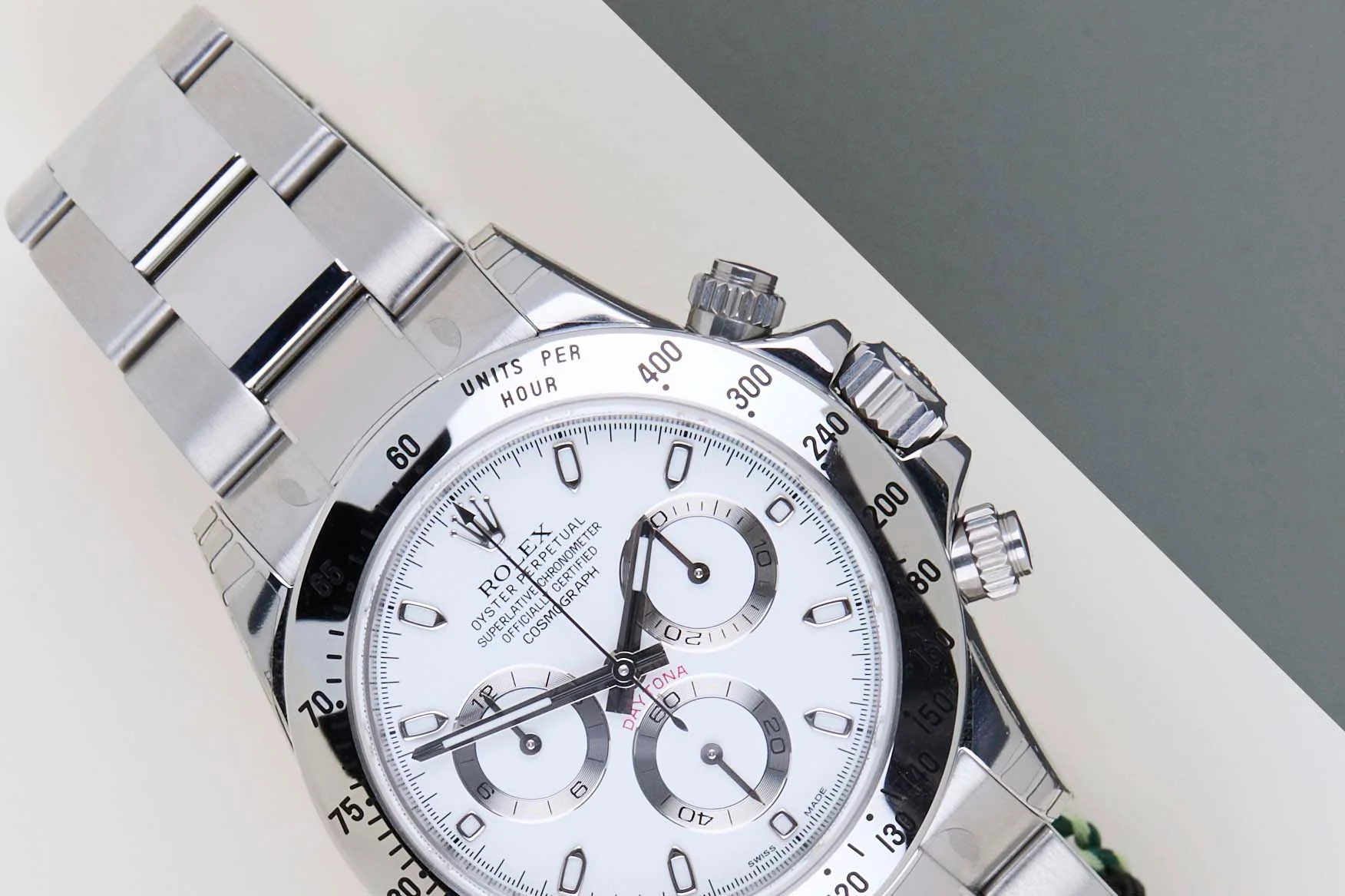 Daytona 'White Chromalight APH Dial - NOS' - Image 3