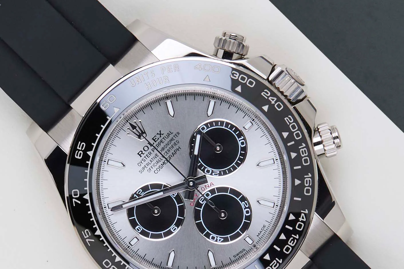 Daytona 'White Gold - Ghost Dial - Oysterflex' - Image 3