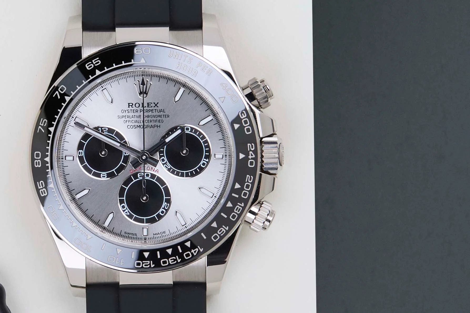 Daytona 'White Gold - Ghost Dial - Oysterflex' - Image 5