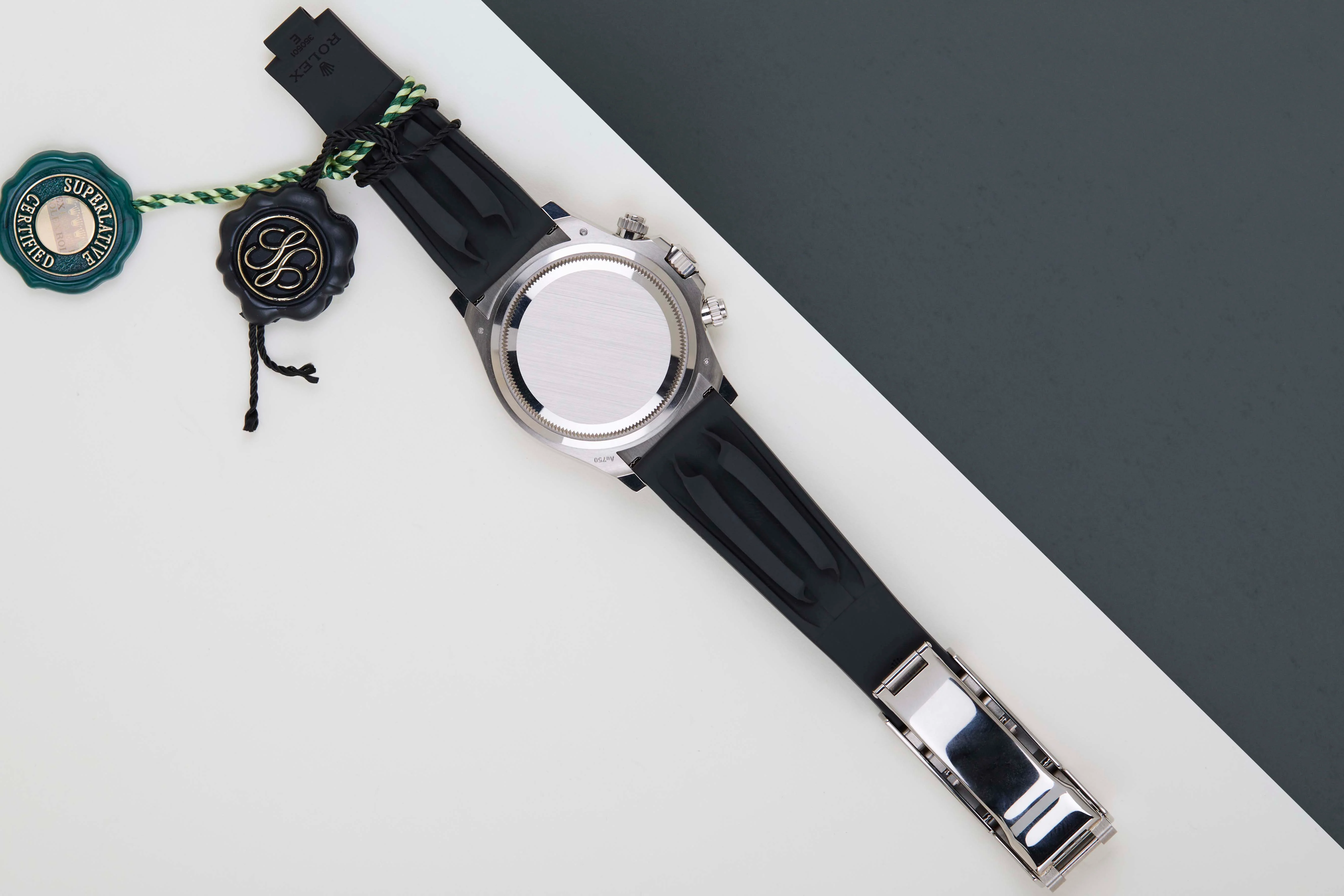 Daytona 'White Gold - Ghost Dial - Oysterflex' - Image 6