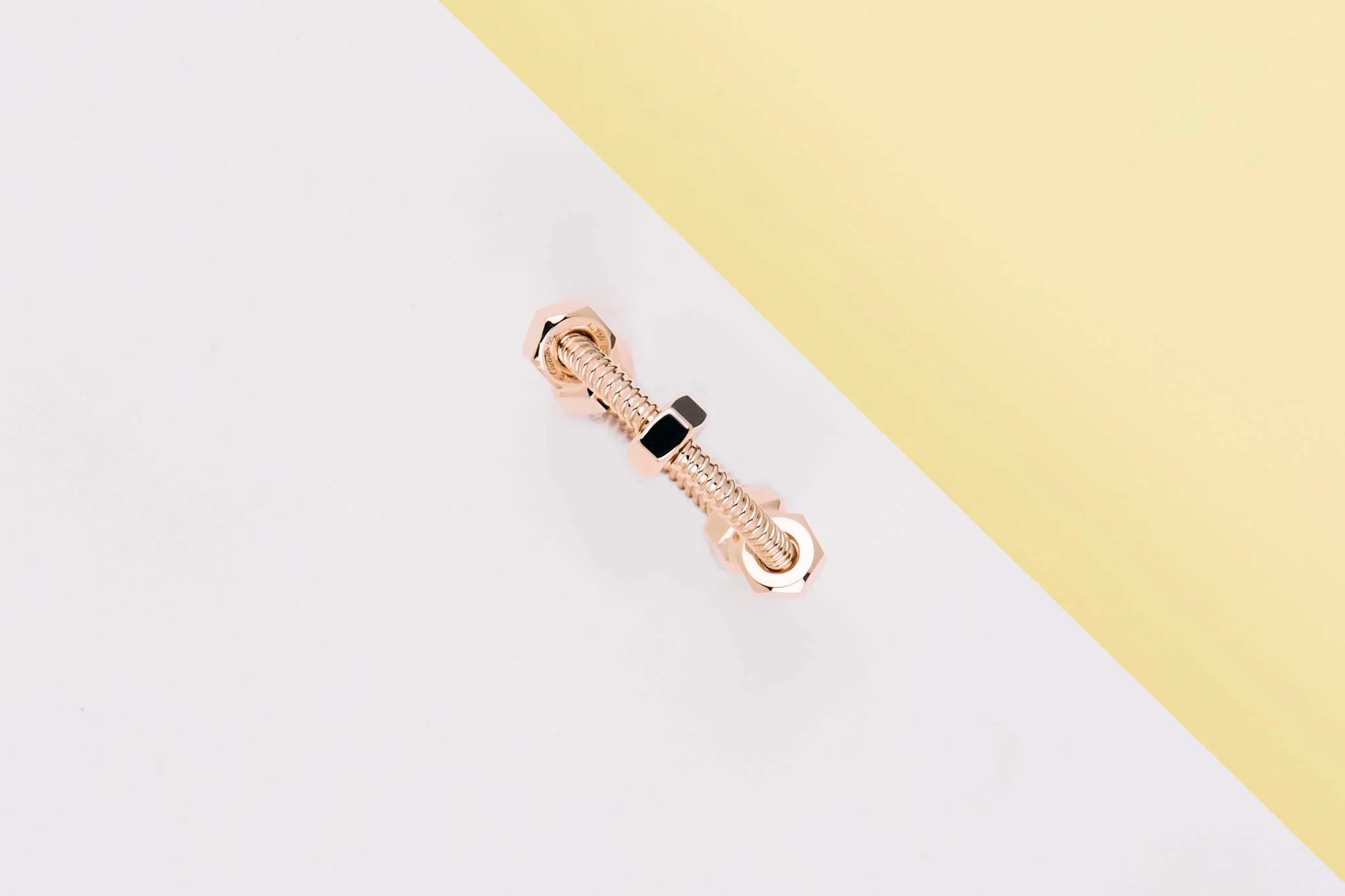 Écrou de Cartier Ring - Rose Gold- Size 56 - B&P - Image 2