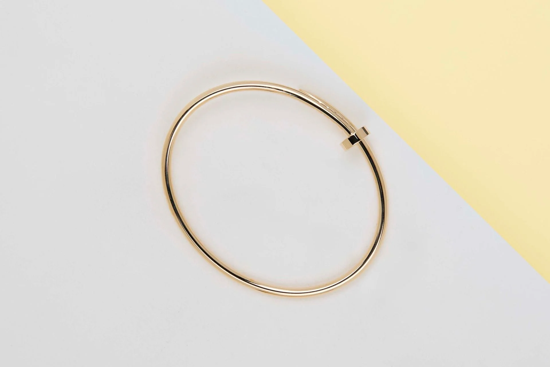 Juste Un Clou Bracelet Small - Yellow Gold - Size 15 - B&P - Image 3
