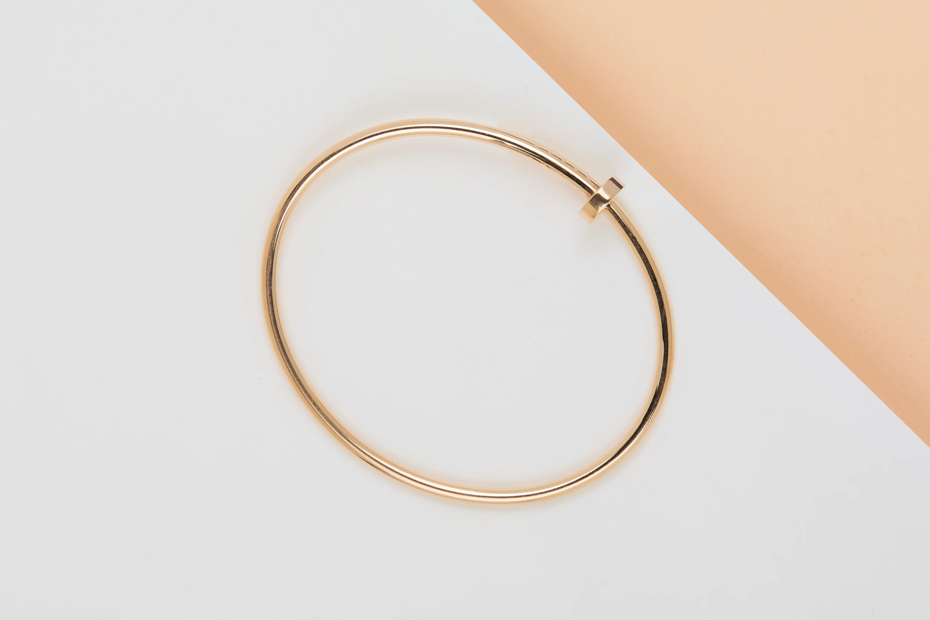Juste Un Clou Bracelet Small - Rose Gold - Size 16 - B&P - Image 3