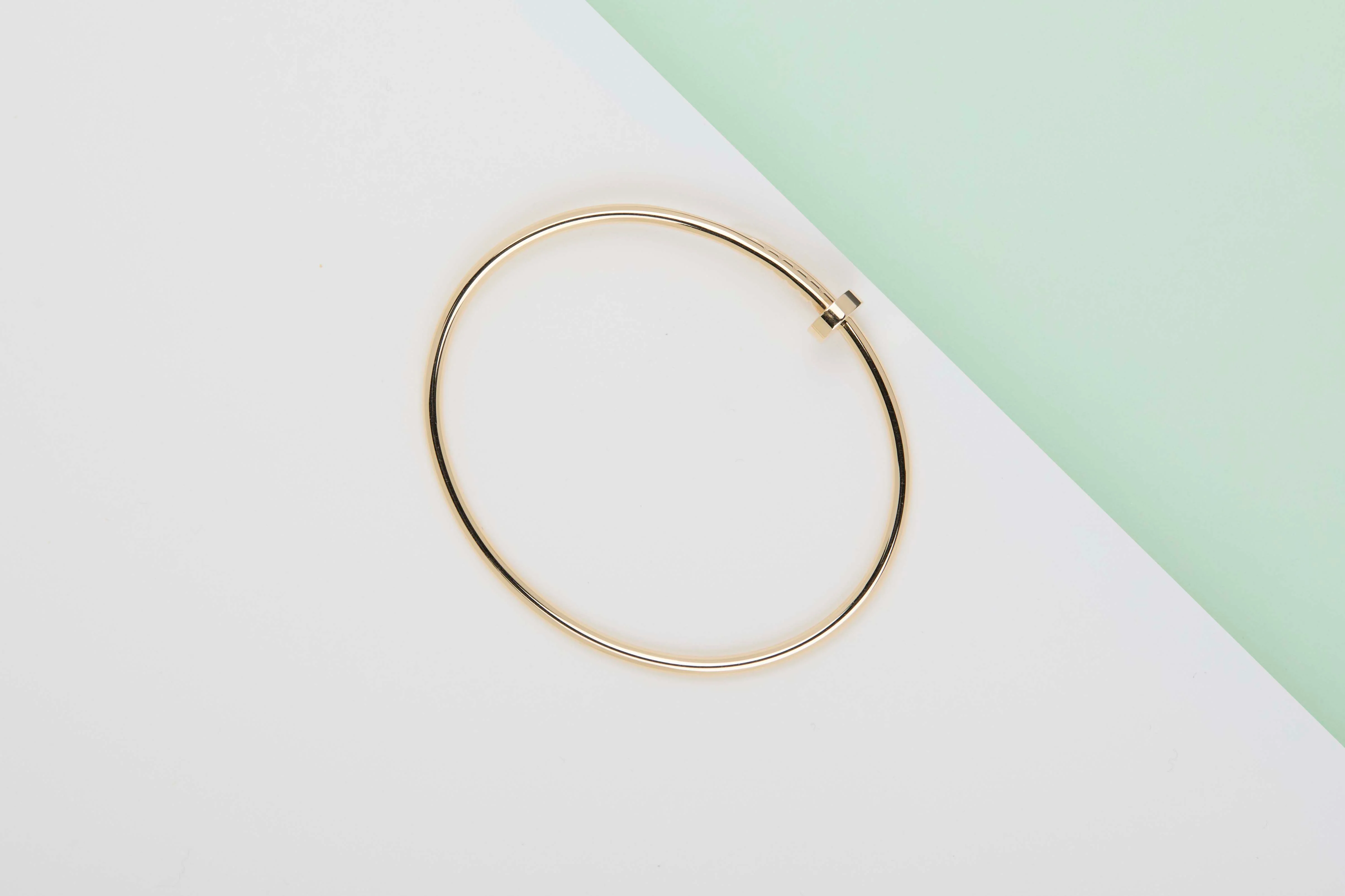 Juste un Clou Bracelet Small - Yellow Gold - Size 17 - B&P - Image 3