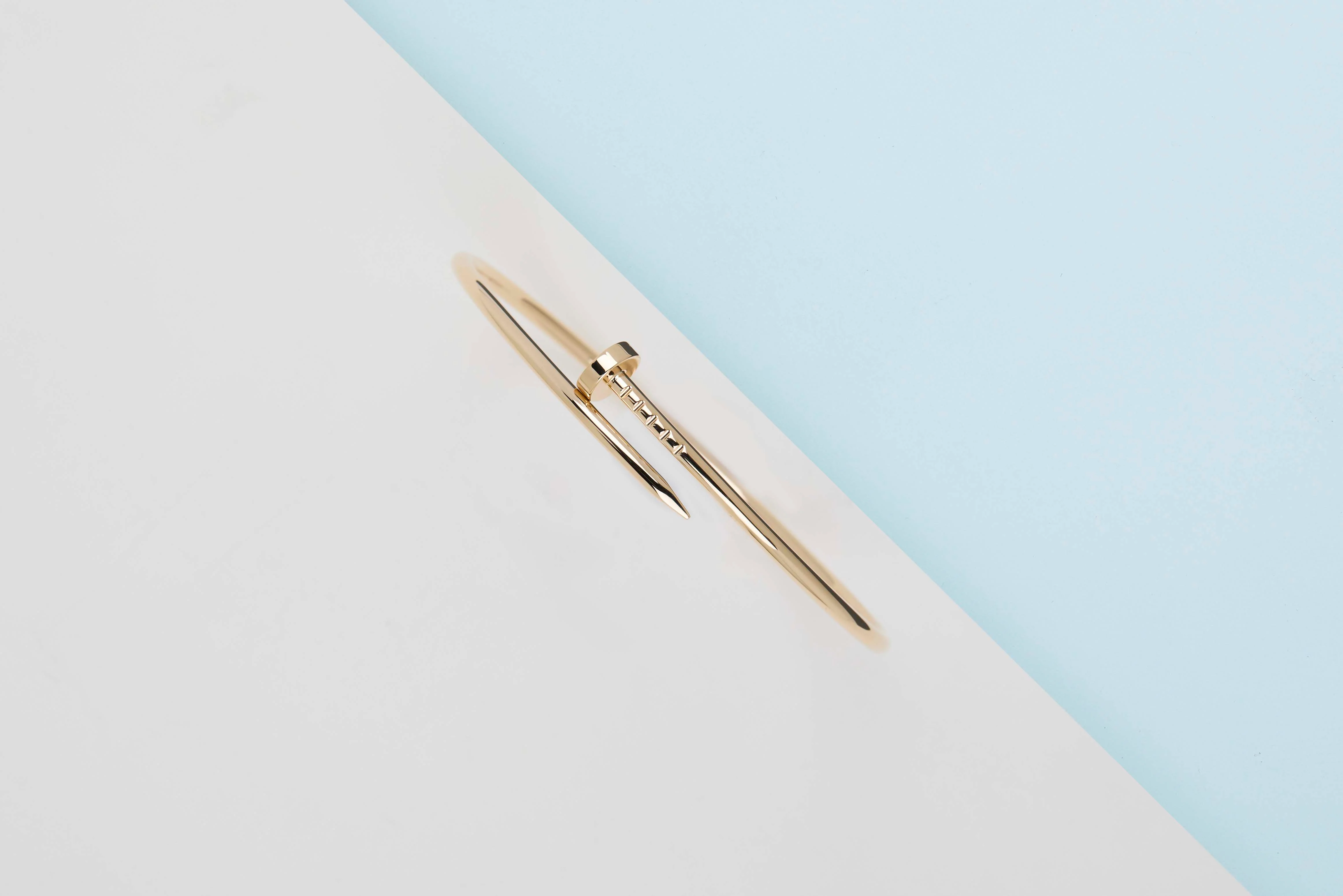 Juste Un Clou Bracelet Small - Yellow Gold - Size 18 - B&P - Image 2