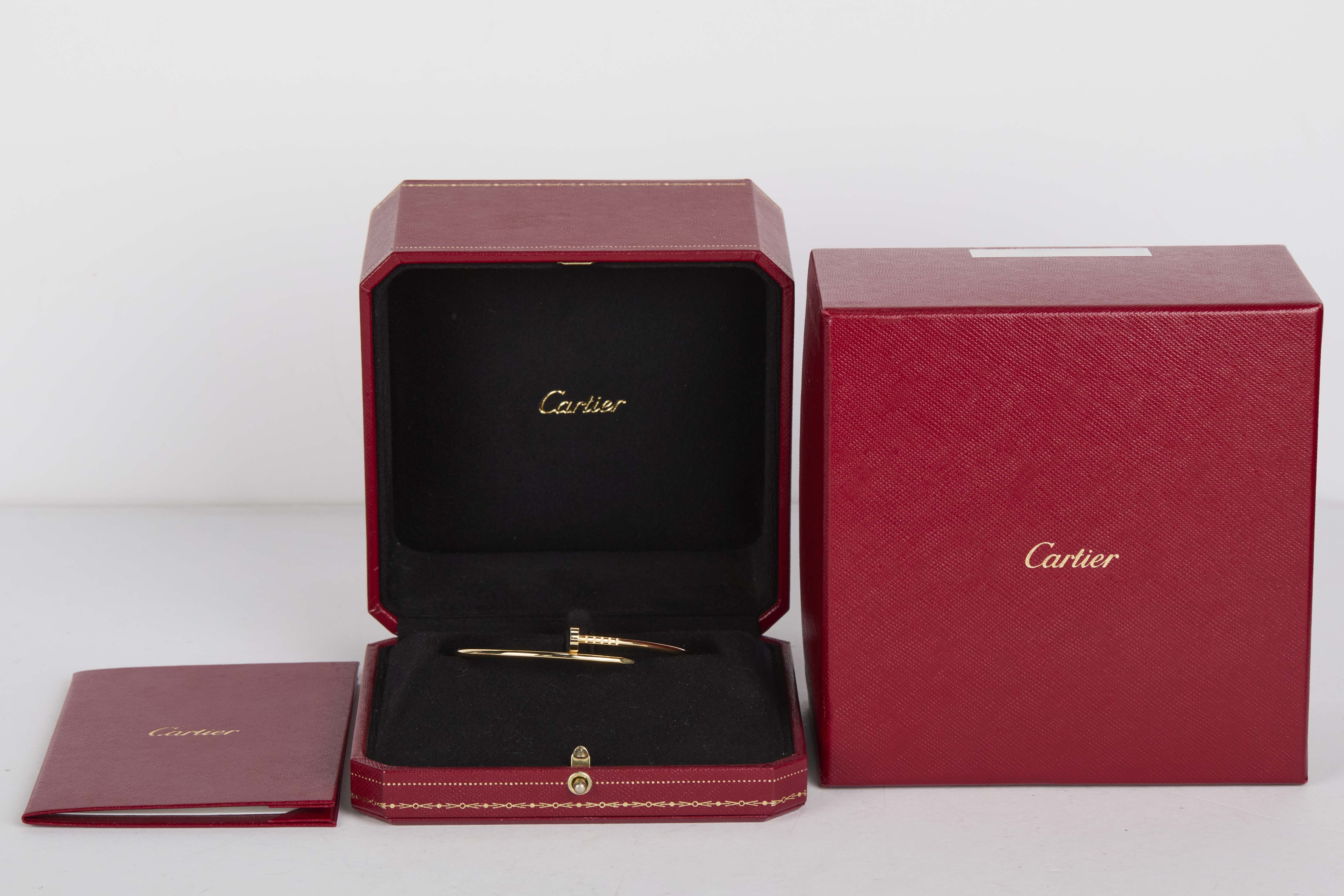 Juste Un Clou Bracelet Small - Yellow Gold - Size 18 - B&P - Image 5
