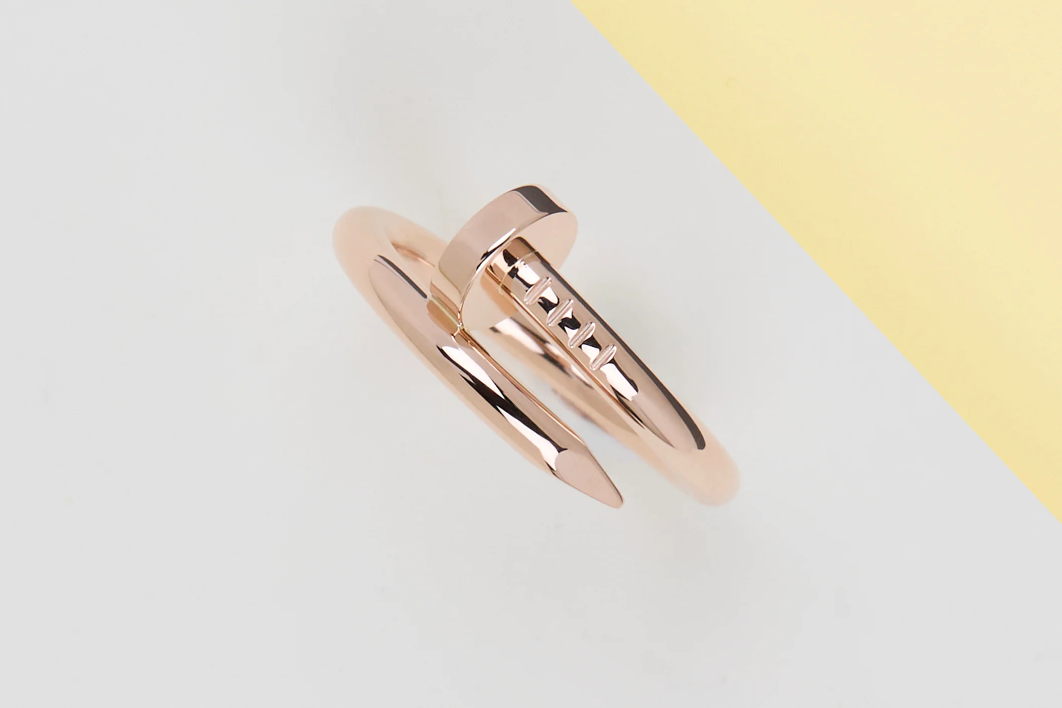 Juste Un Clou Ring - Rose Gold - Size 54 - B&P