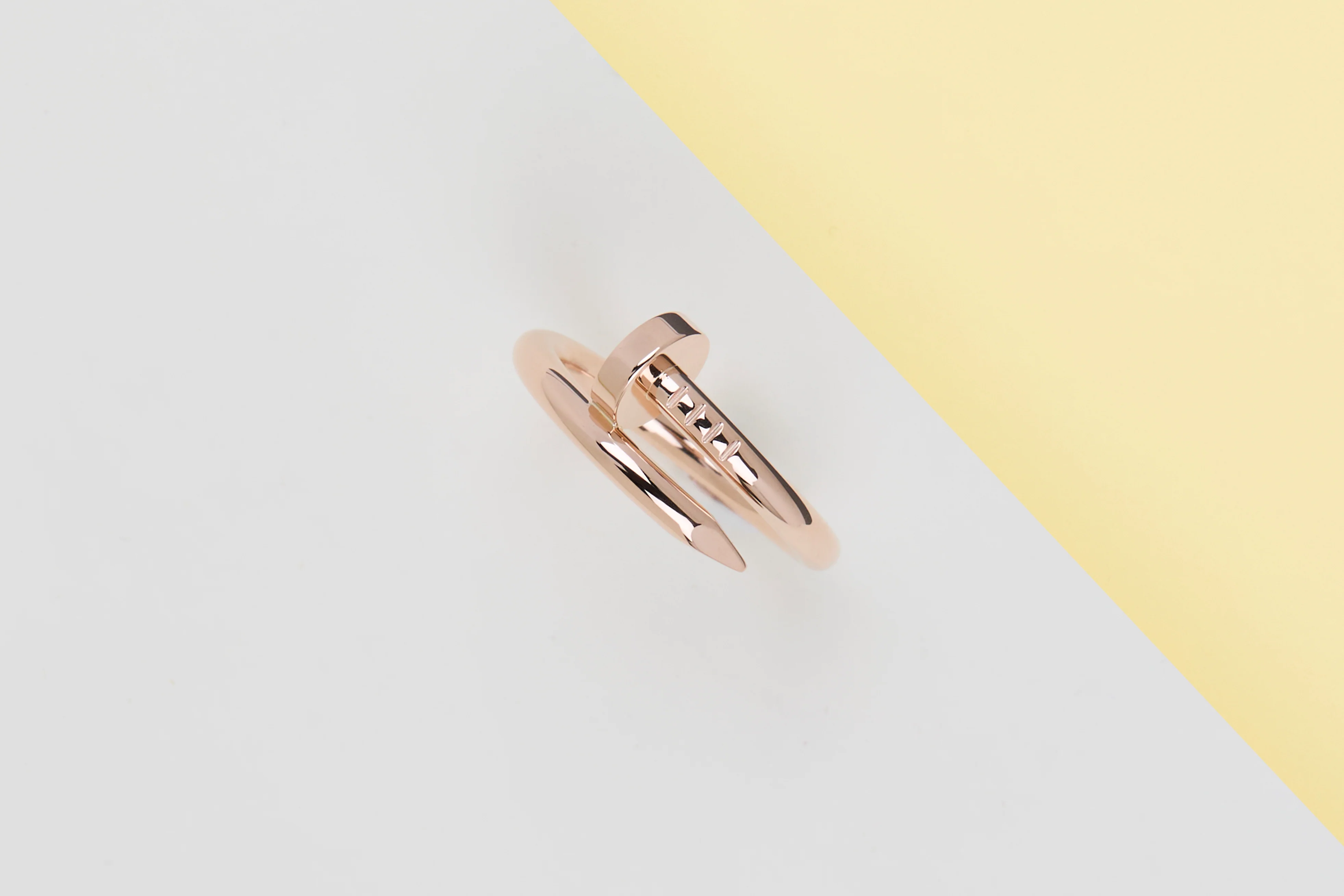 Juste Un Clou Ring - Rose Gold - Size 54 - B&P - Image 2