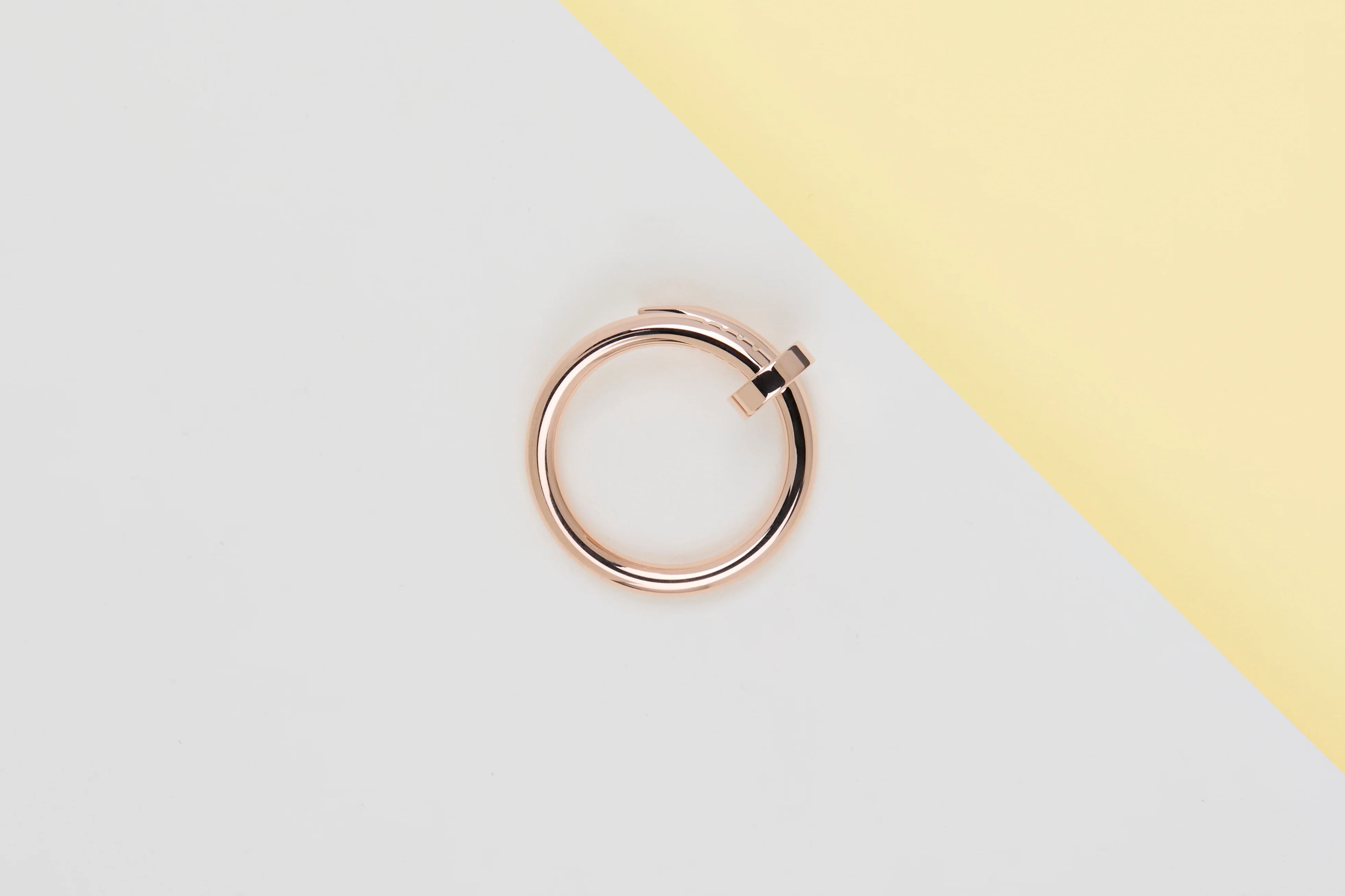 Juste Un Clou Ring - Rose Gold - Size 54 - B&P - Image 3