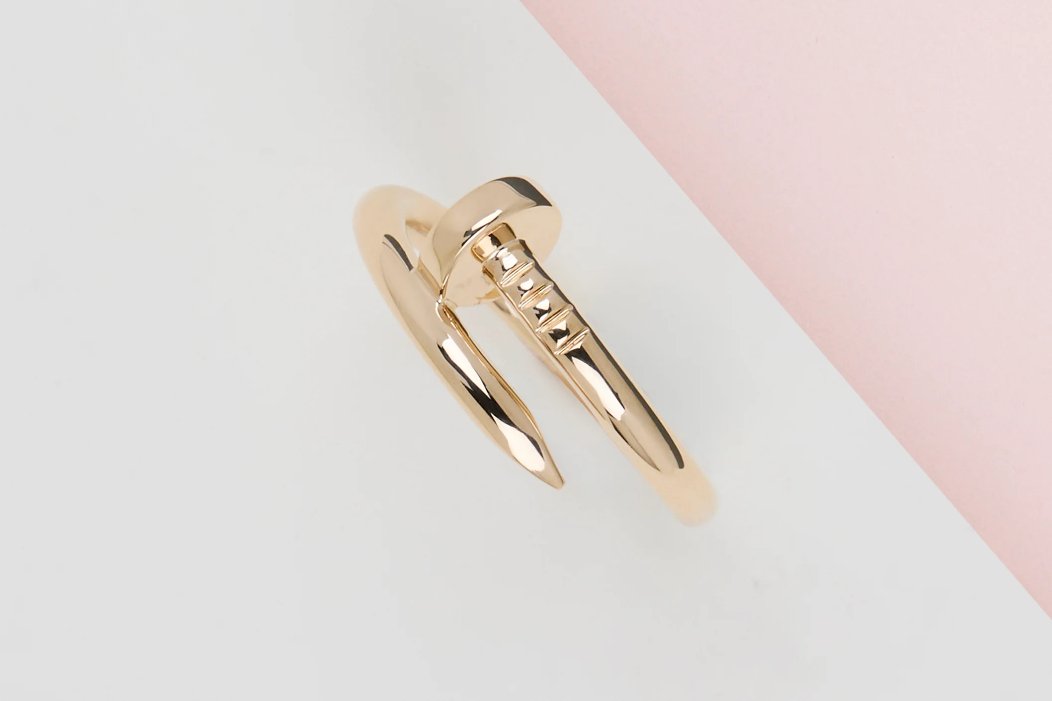 Juste Un Clou Ring - Yellow Gold - Size 58 - B&P