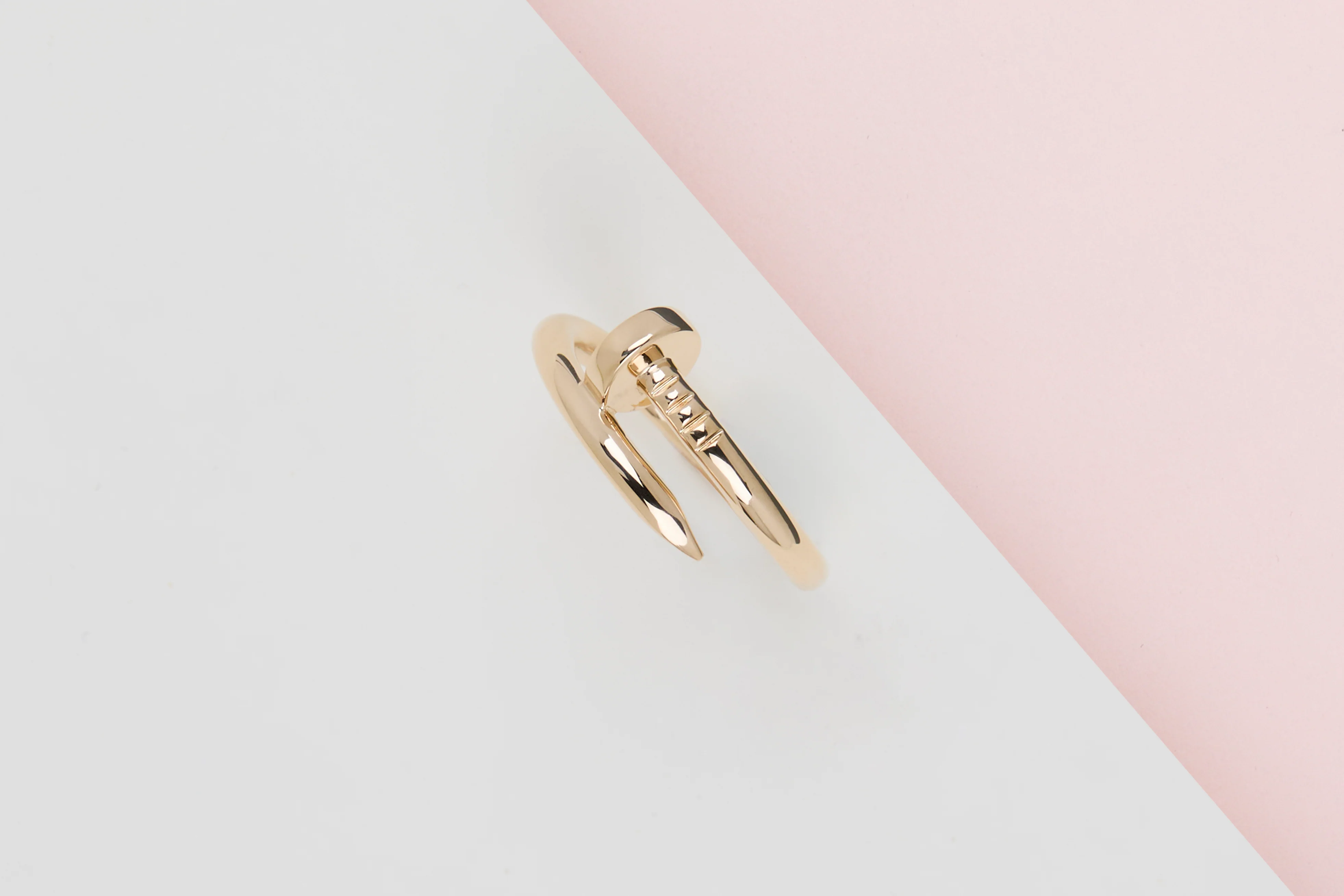 Juste Un Clou Ring - Yellow Gold - Size 58 - B&P - Image 2