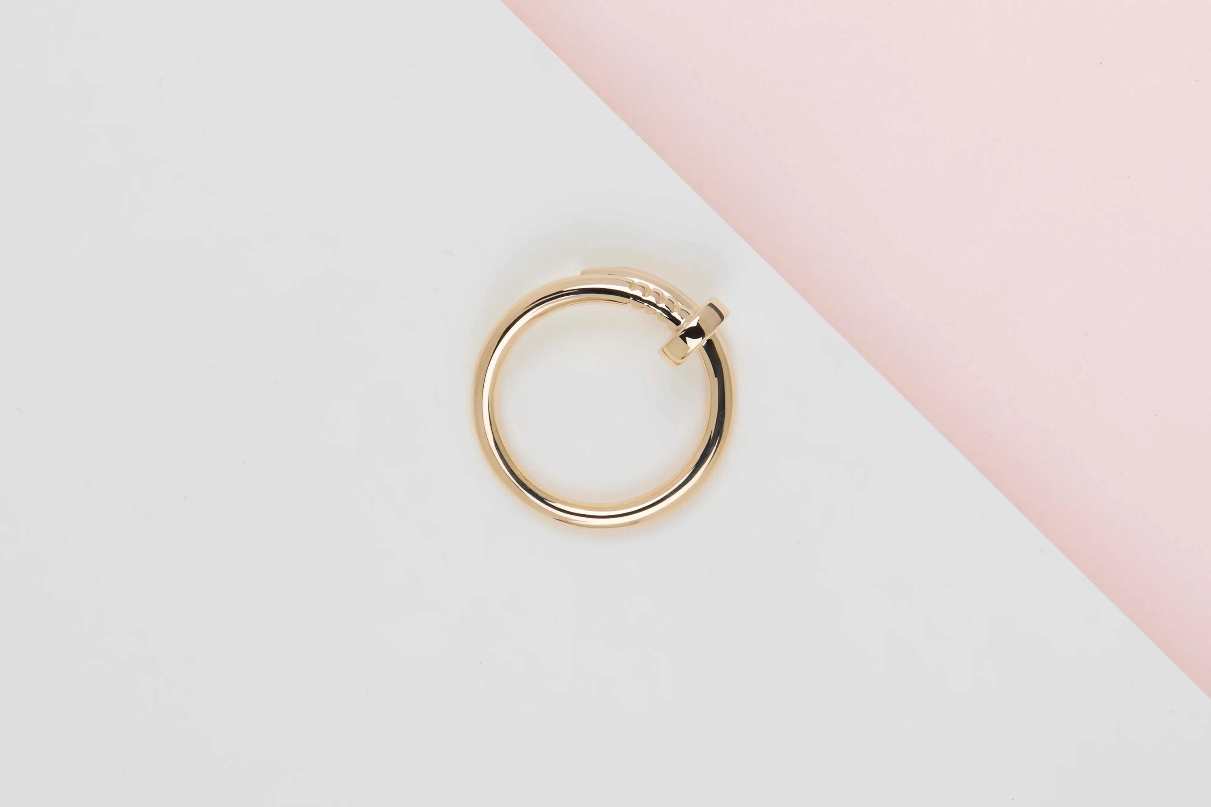 Juste Un Clou Ring - Yellow Gold - Size 58 - B&P - Image 3