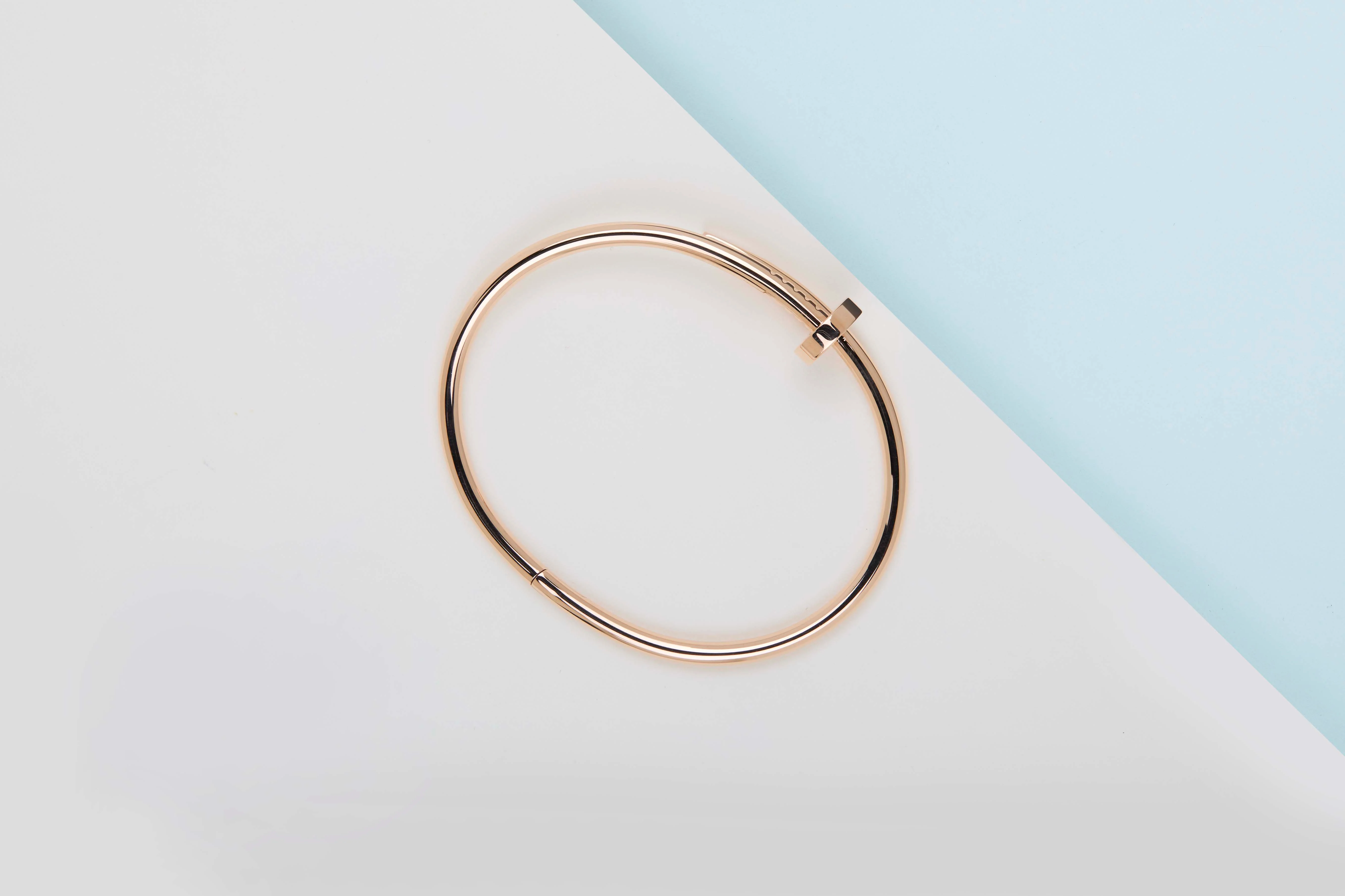 Juste Un Clou Bracelet - Rose Gold - Size 18 - Image 3