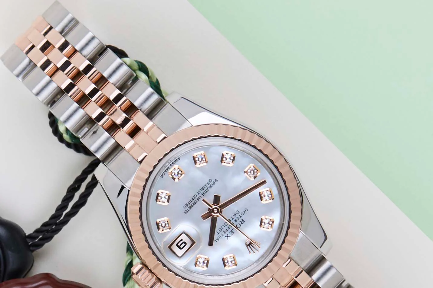 Datejust 26 'Mother Of Pearl Diamond Dial - Jubilee' - Image 4