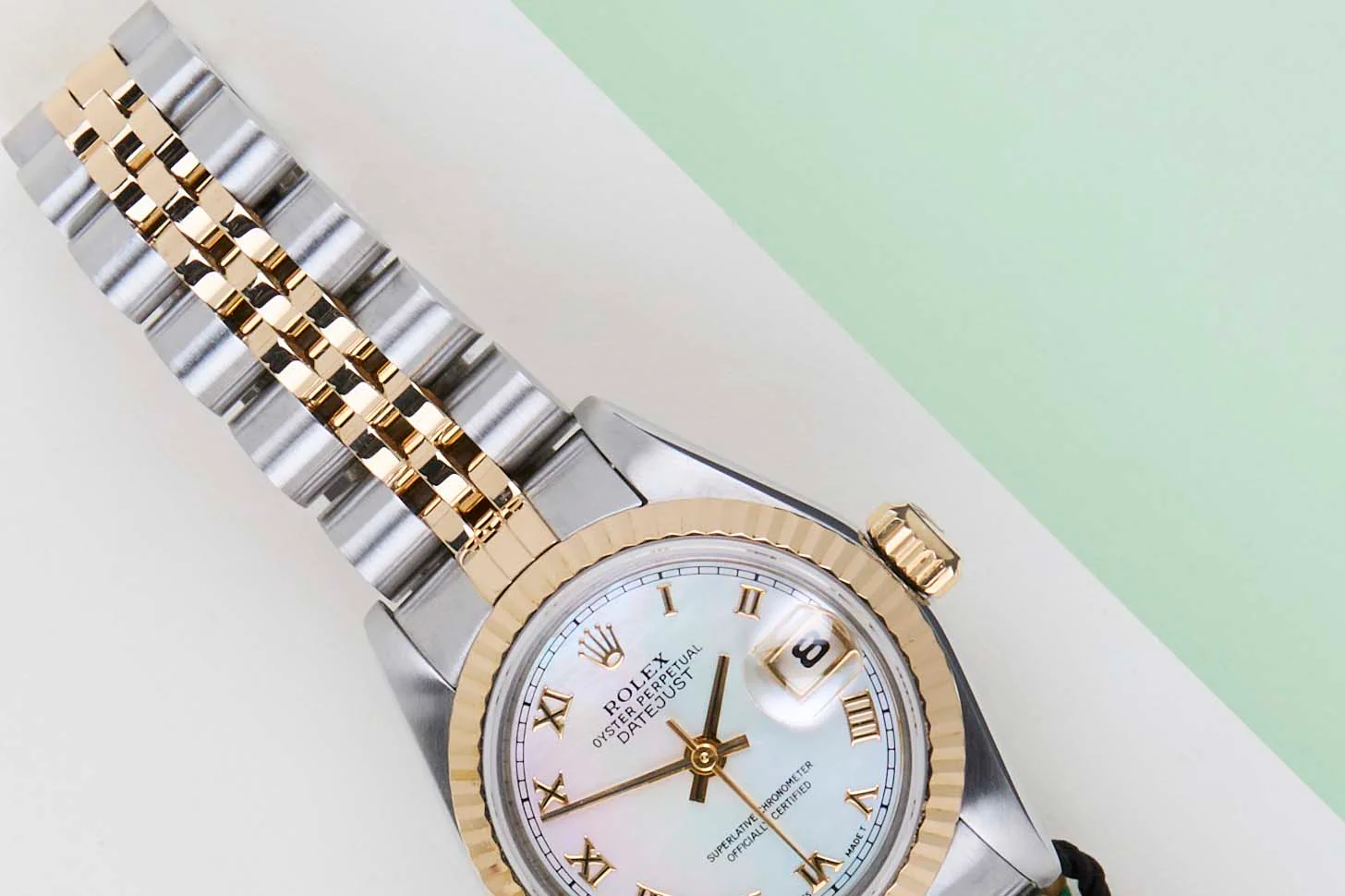 Datejust 26 'Mother of Pearl Roman Dial - Jubilee' - Image 3