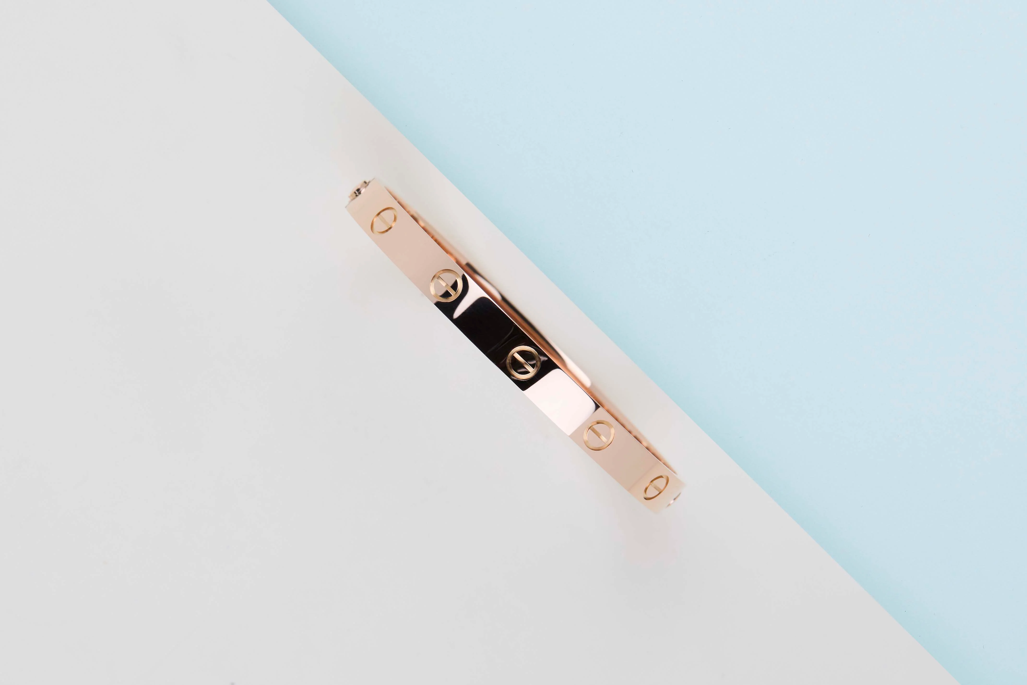 Love Bracelet - Rose Gold - Size 17 - B&P - Image 2