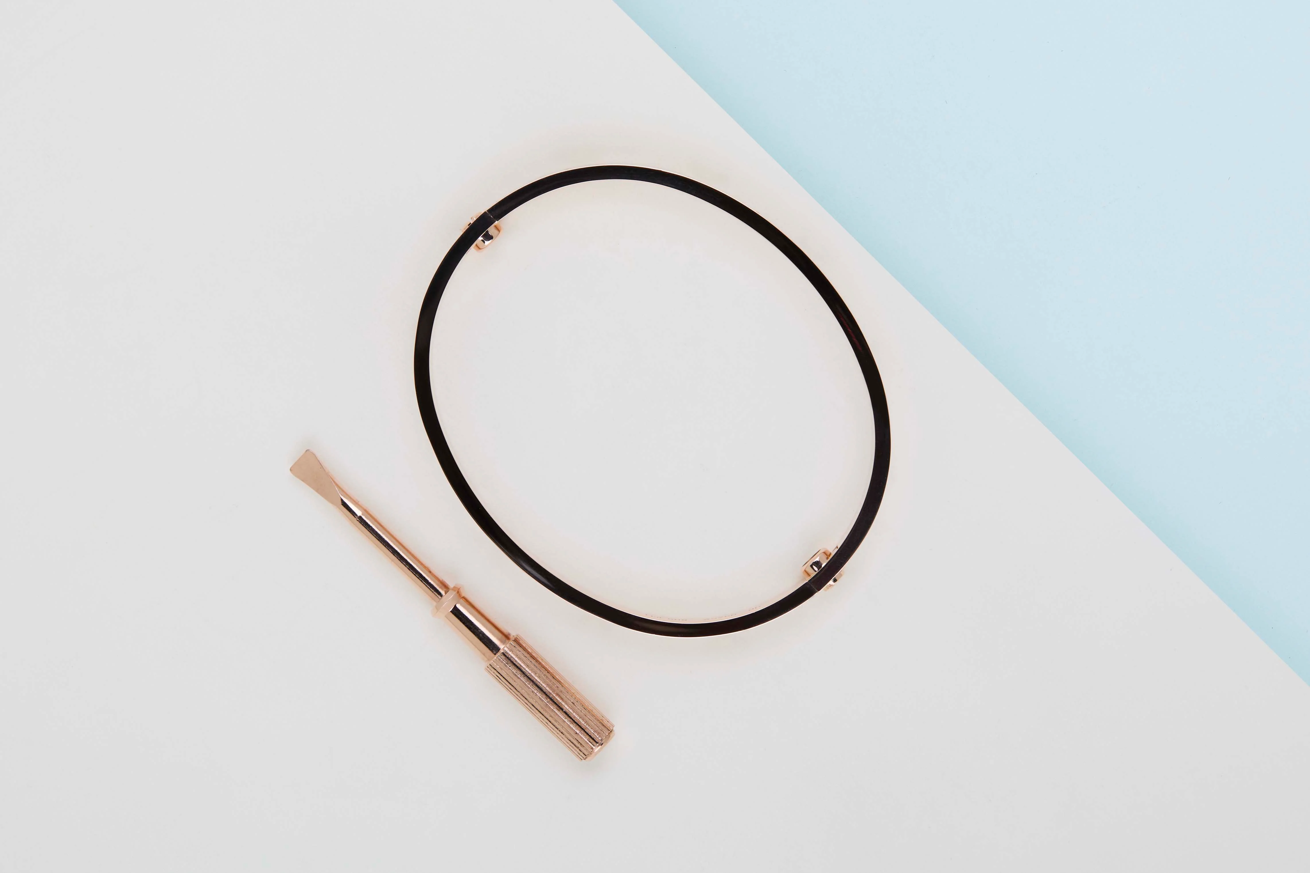 Love Bracelet - Rose Gold - Size 17 - B&P - Image 3
