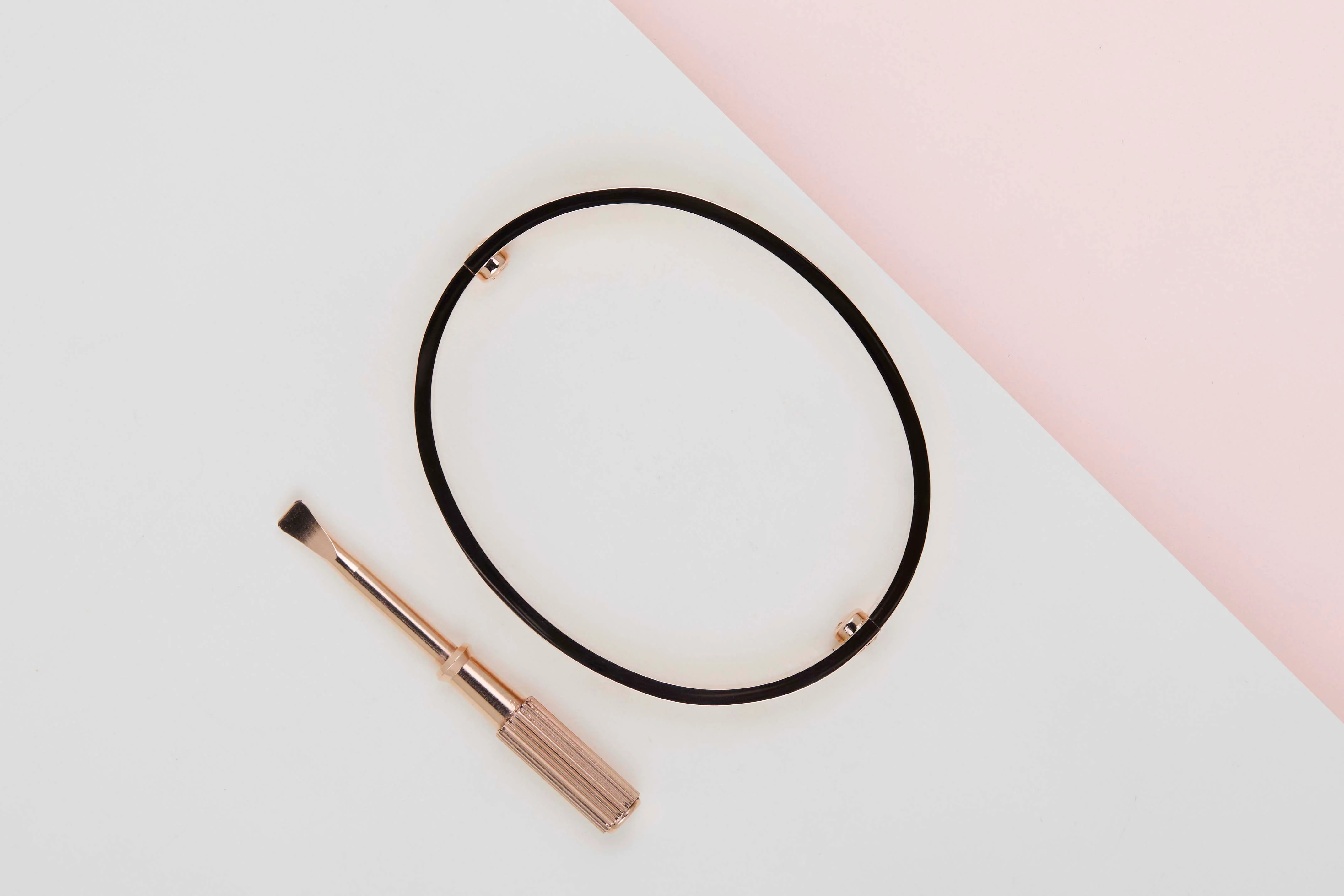 Love Bracelet - Rose Gold - Size 17 - B&P - Image 3