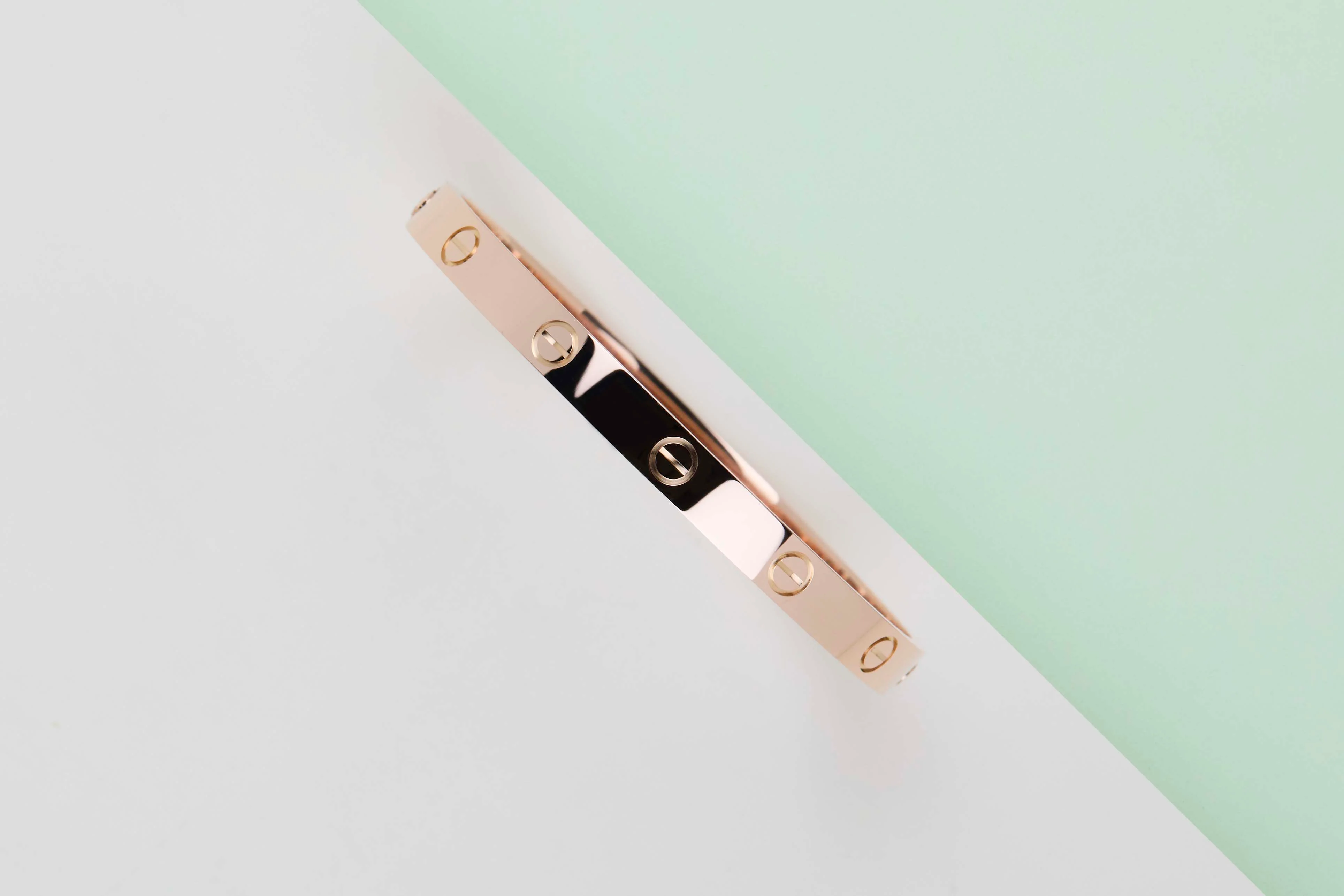Love Bracelet - Rose Gold - Size 18 - B&P - Image 2