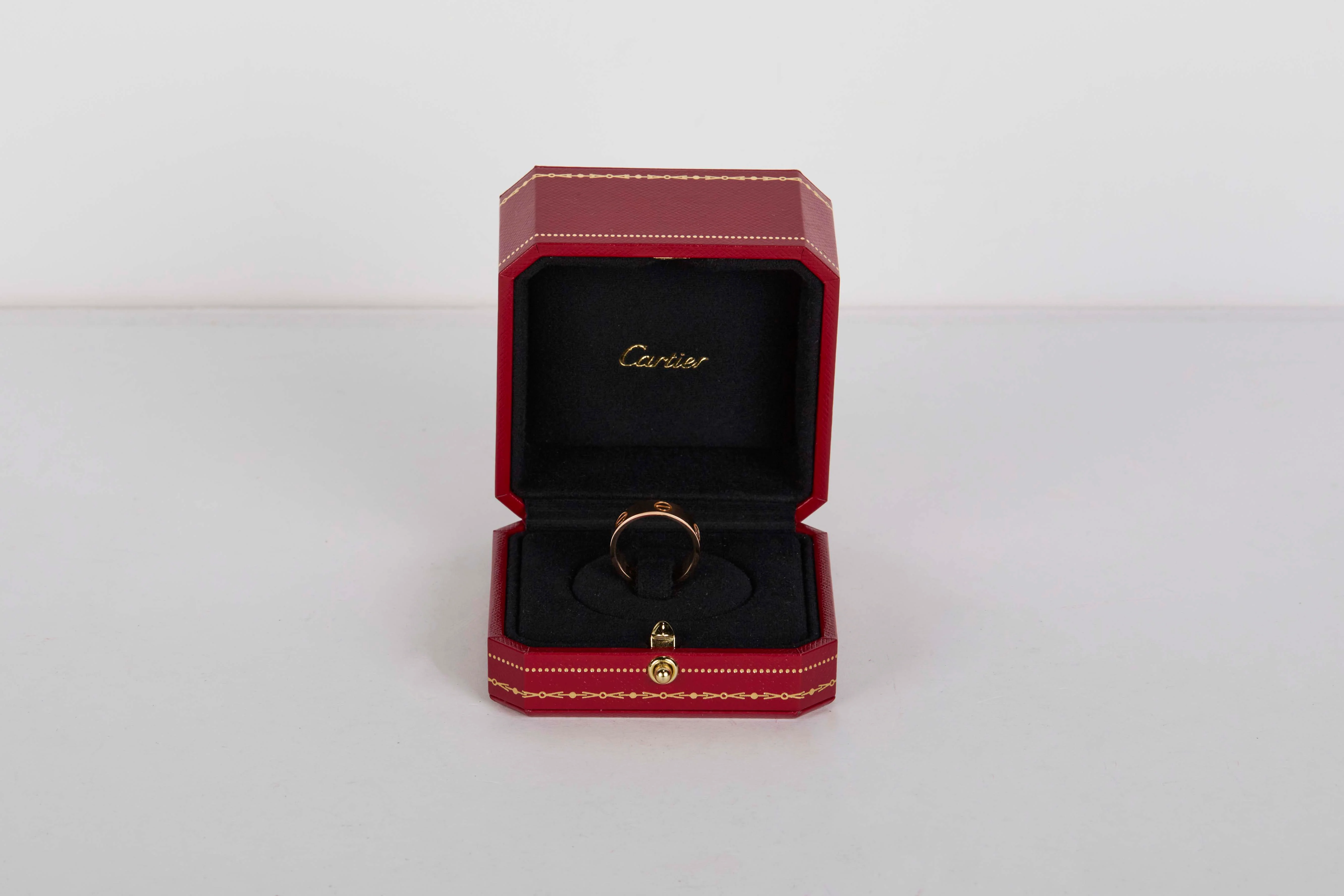 Love Ring - Rose Gold - Size 53 - B - Image 4
