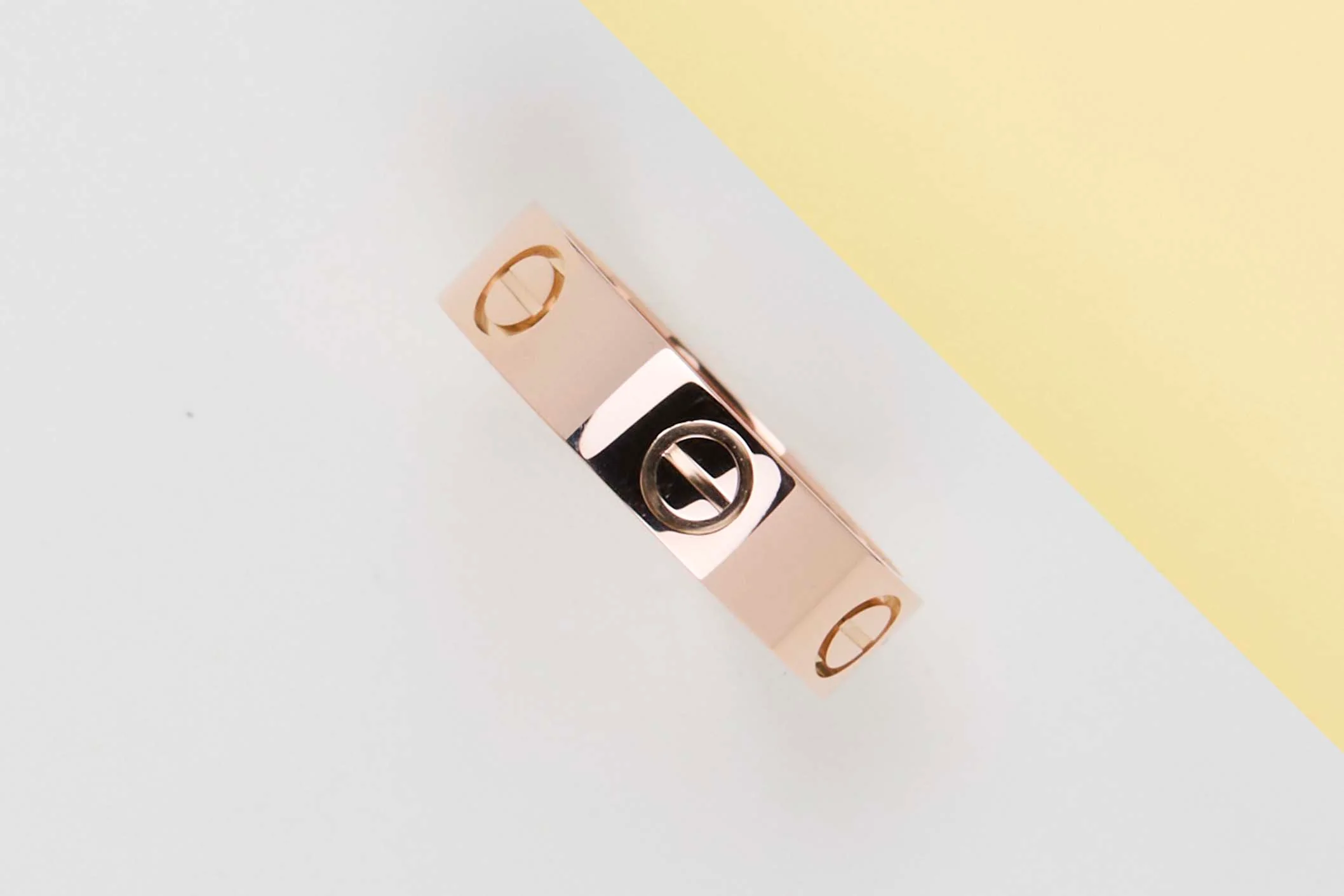 Love Ring - Rose Gold - Size 55 - B&P