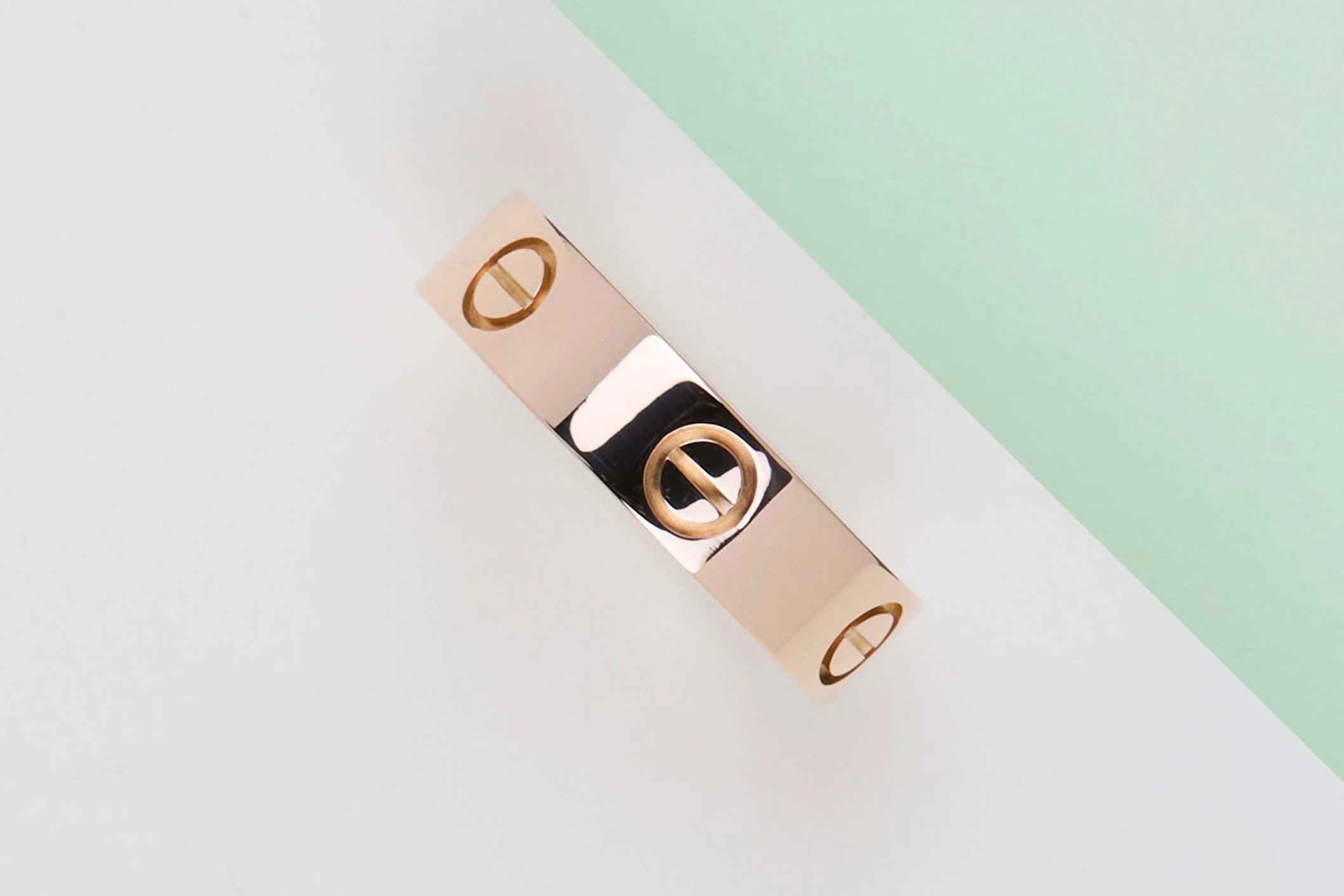 Love Ring - Rose Gold - Size 58 - B