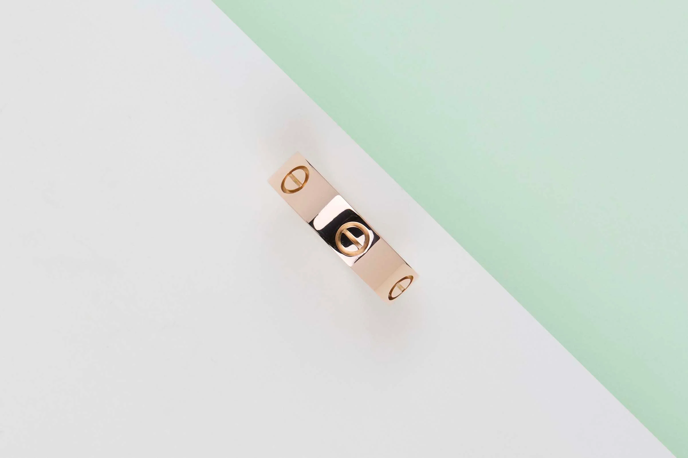Love Ring - Rose Gold - Size 58 - B - Image 2