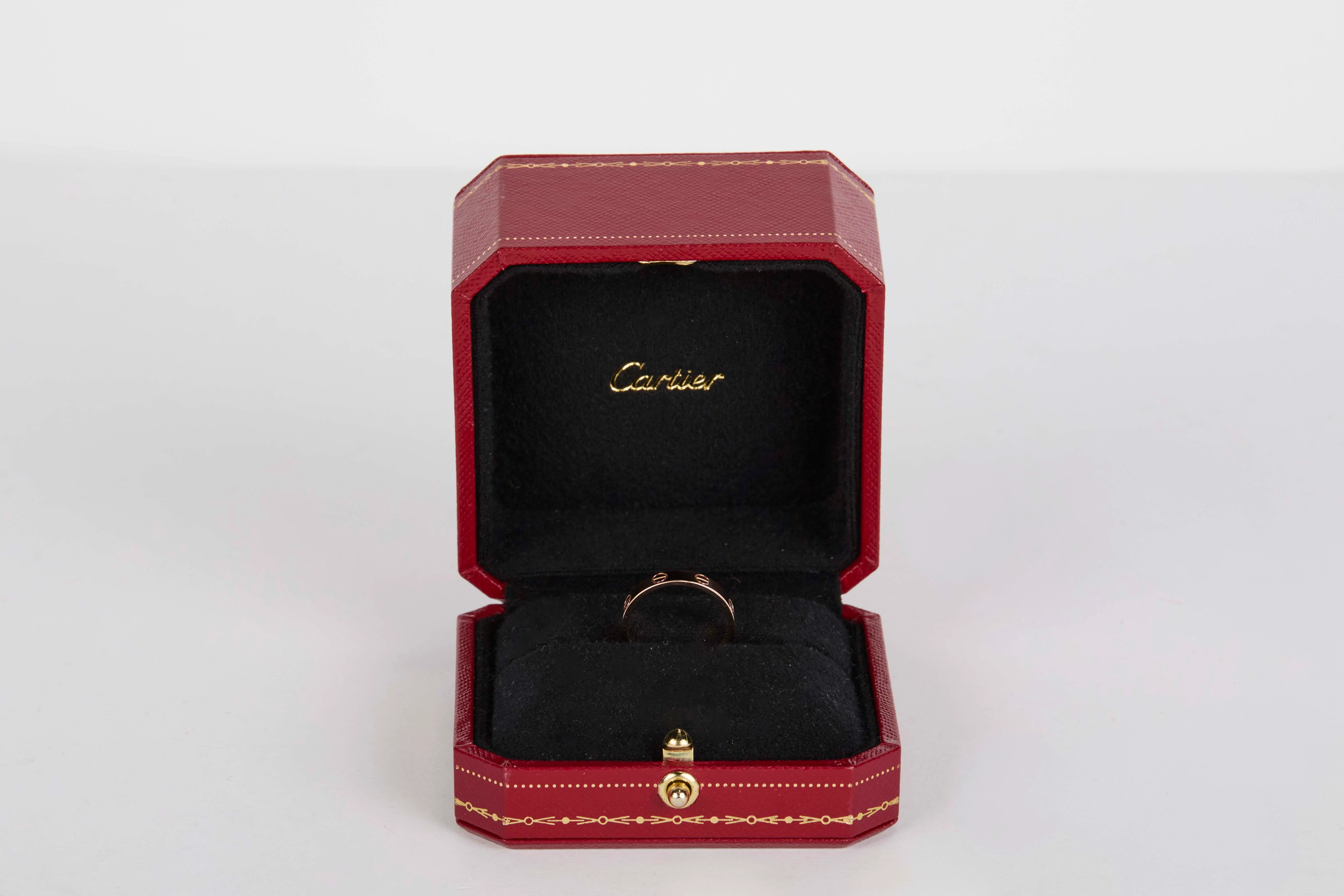 Love Ring Small - Rose Gold - Size 54 - B - Image 4