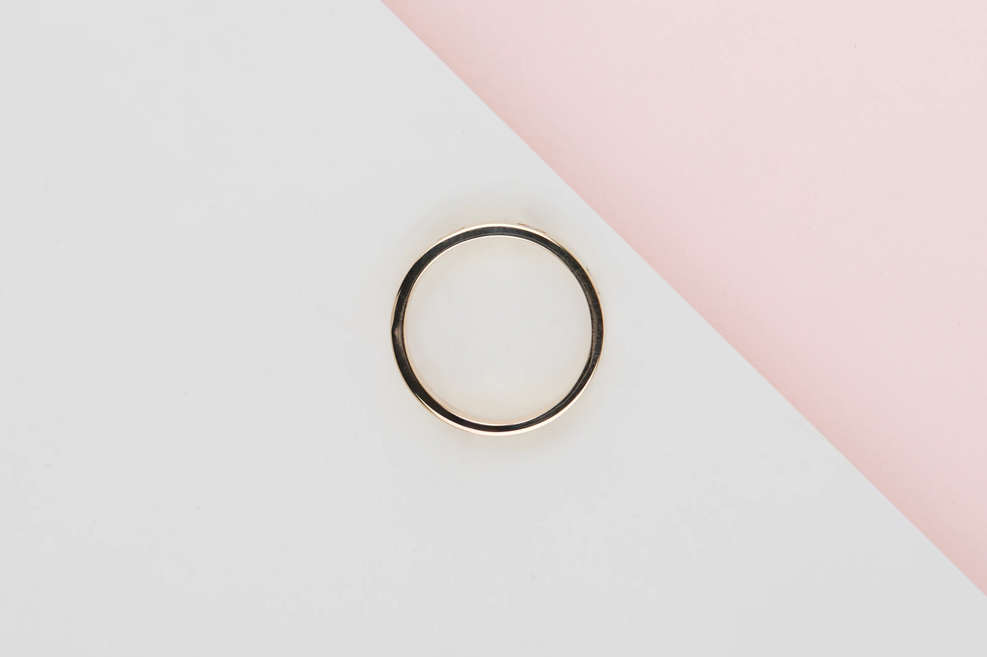 Love Ring Small - Yellow Gold & Diamond - Size 55 - B&P - Image 3
