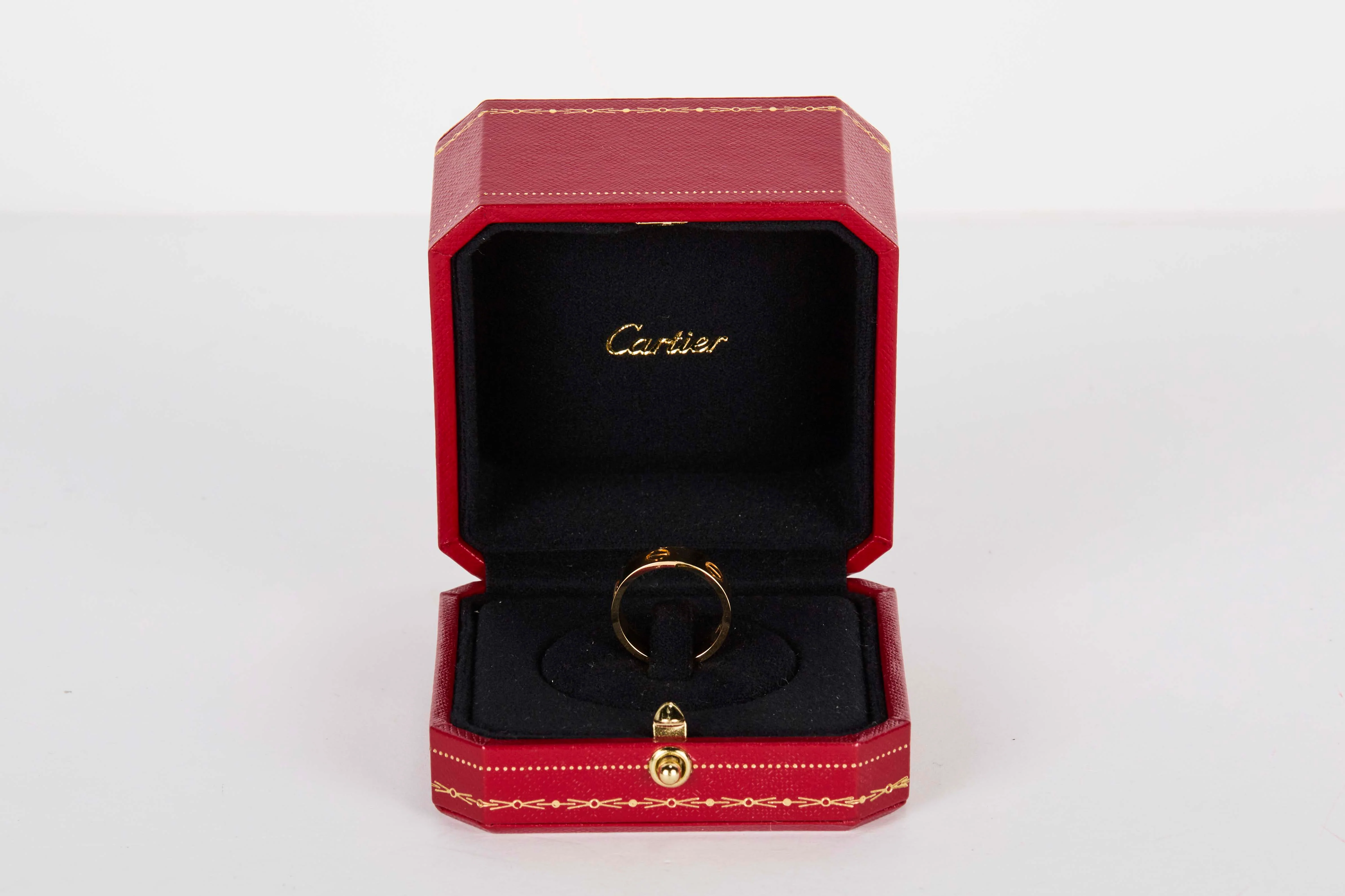 Love Ring - Yellow Gold - Size 52 - B - Image 4