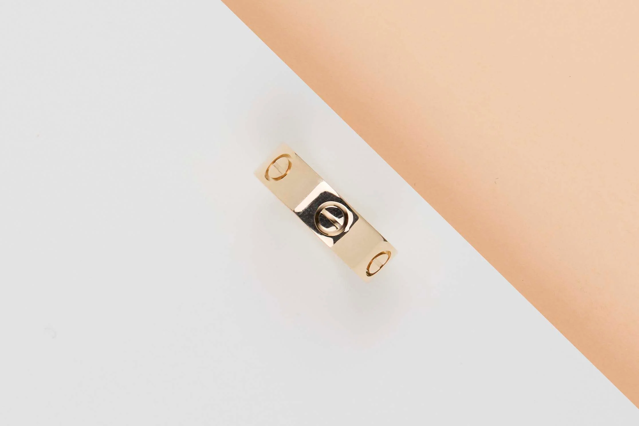 Love Ring - Yellow Gold - Size 52 - B&P - Image 2