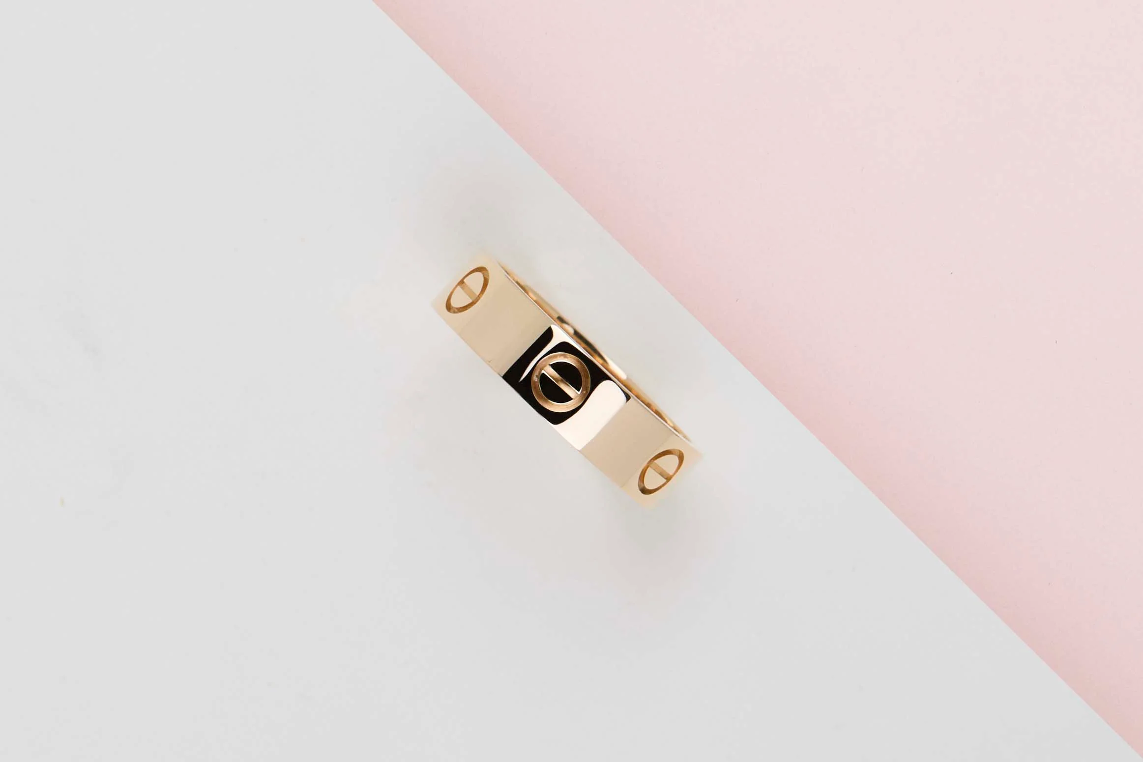Love Ring - Yellow Gold - Size 58 - B&P - Image 2