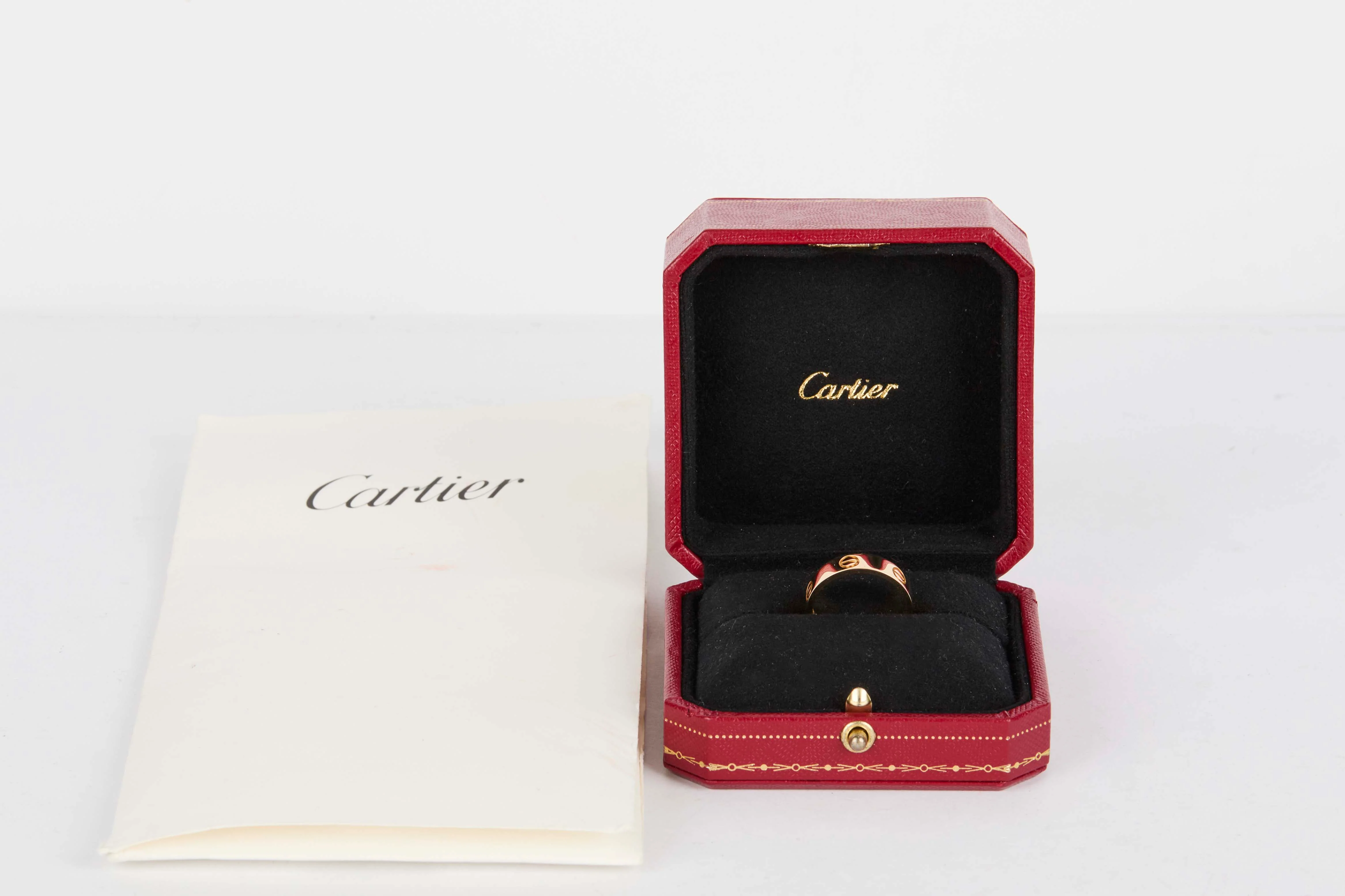 Love Ring - Yellow Gold - Size 58 - B&P - Image 5