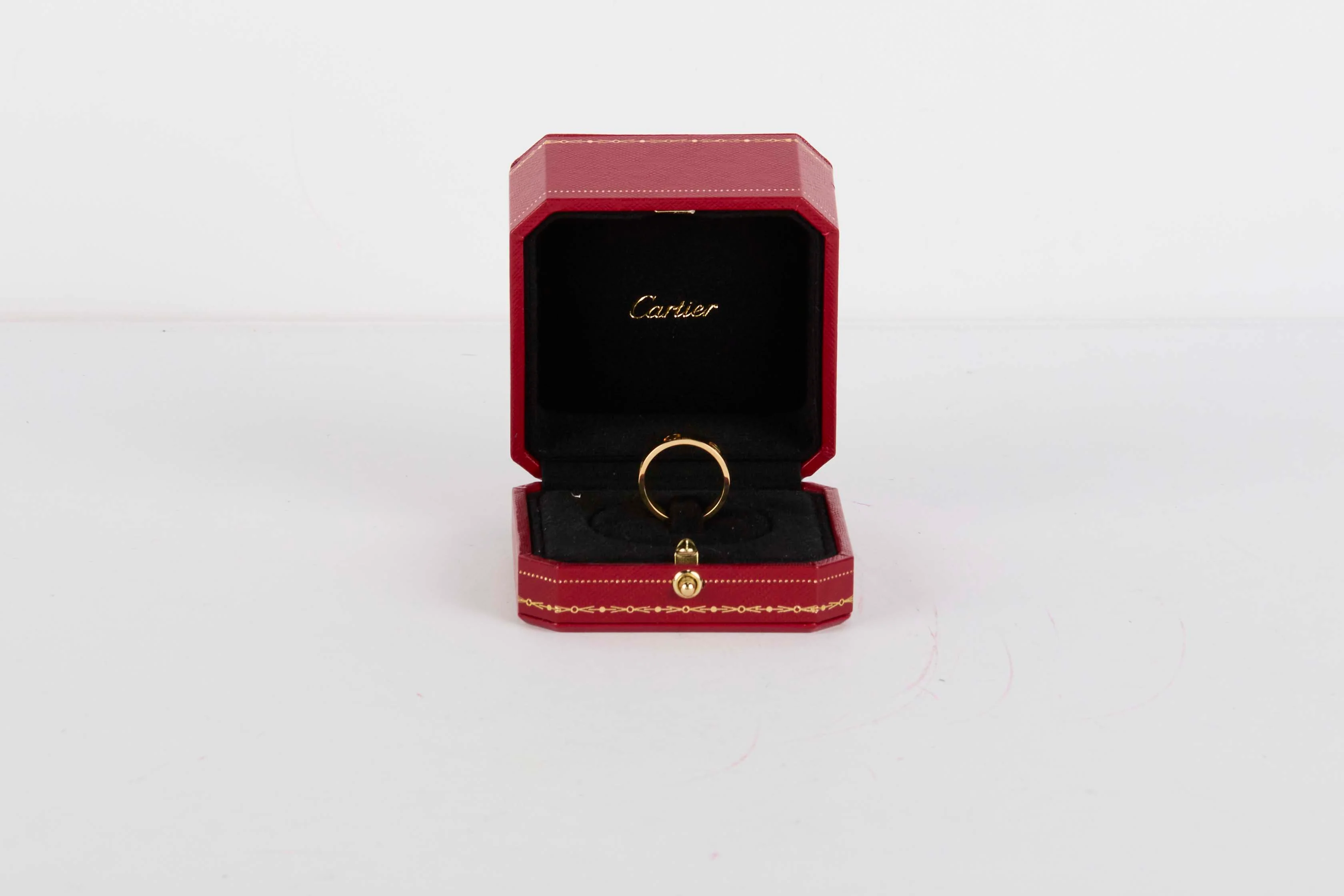 Love Ring - Yellow Gold - Size 56 - B - Image 4