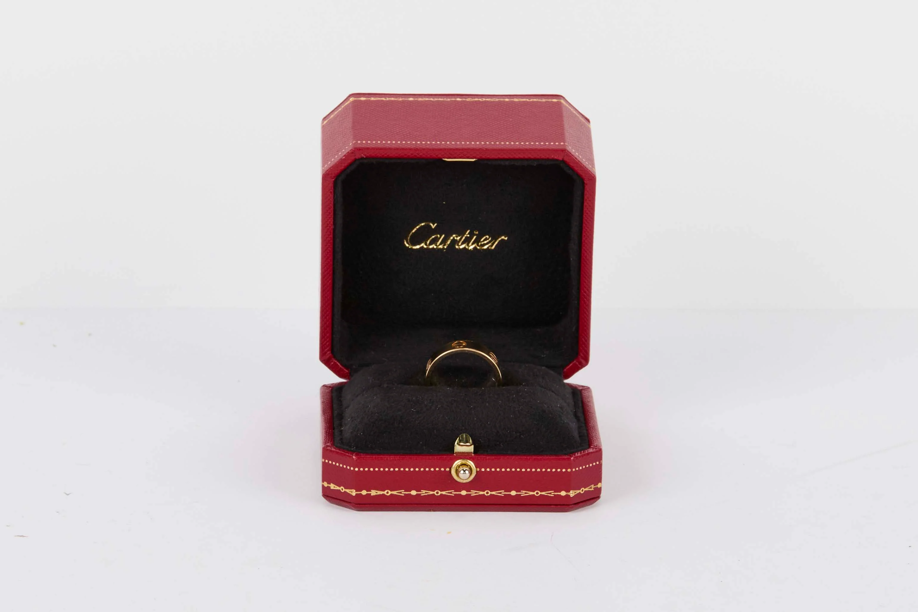 Love Ring - Yellow Gold - Size 57 - B - Image 4