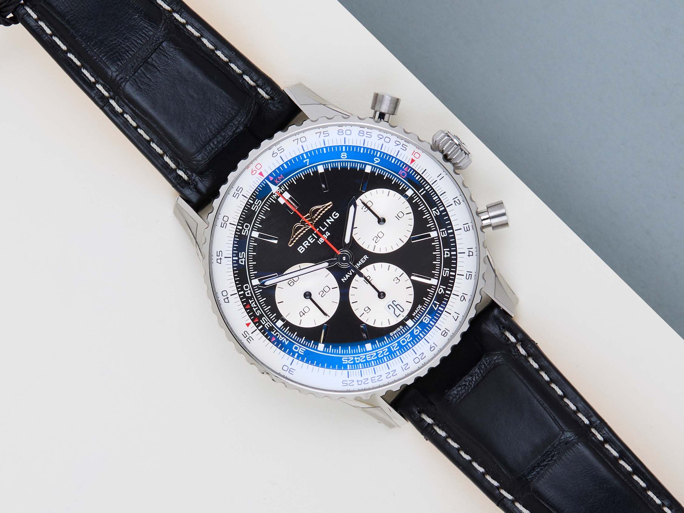 Navitimer 1 B01 Chronograph 43 'Black Dial'