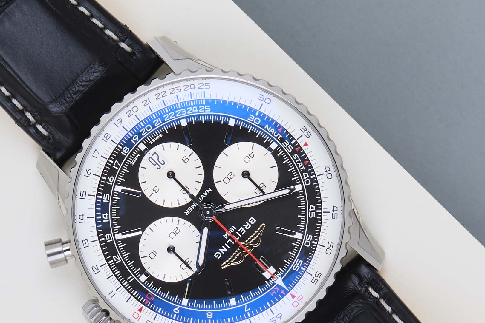 Navitimer 1 B01 Chronograph 43 'Black Dial' - Image 4