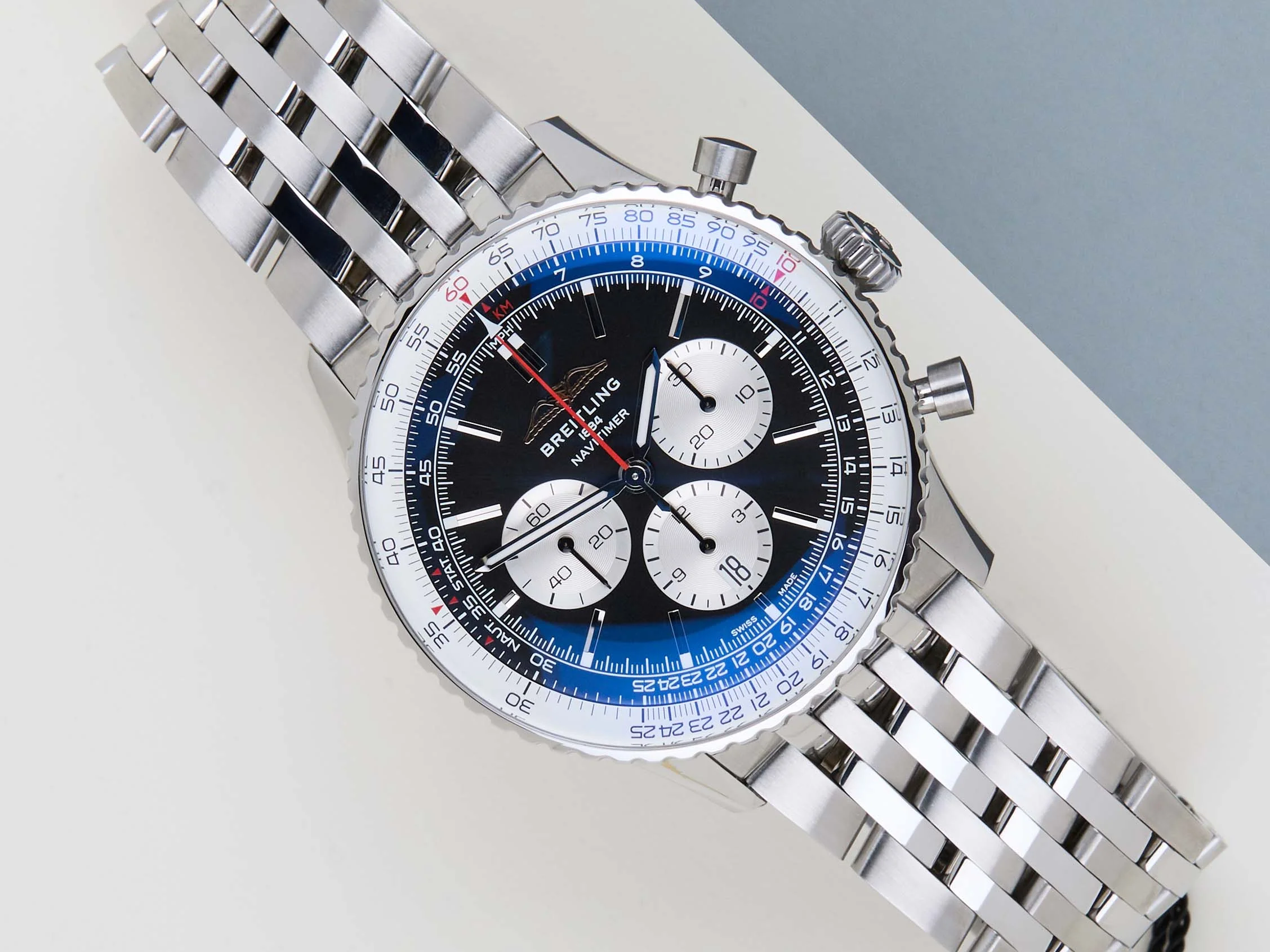 Navitimer 1 B01 Chronograph 46 'Black Dial'