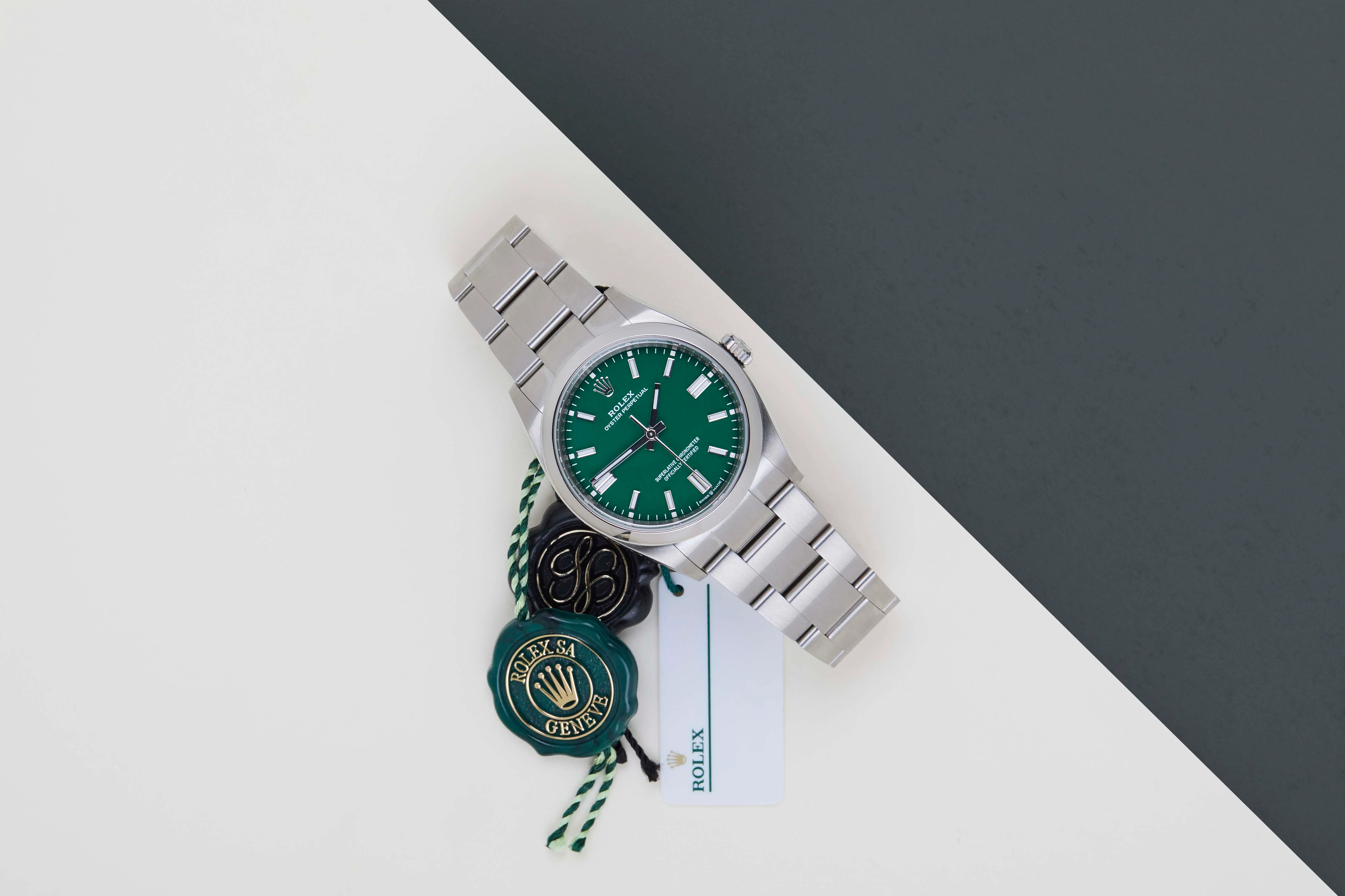 Oyster Perpetual 36 'Green Dial' - Image 2