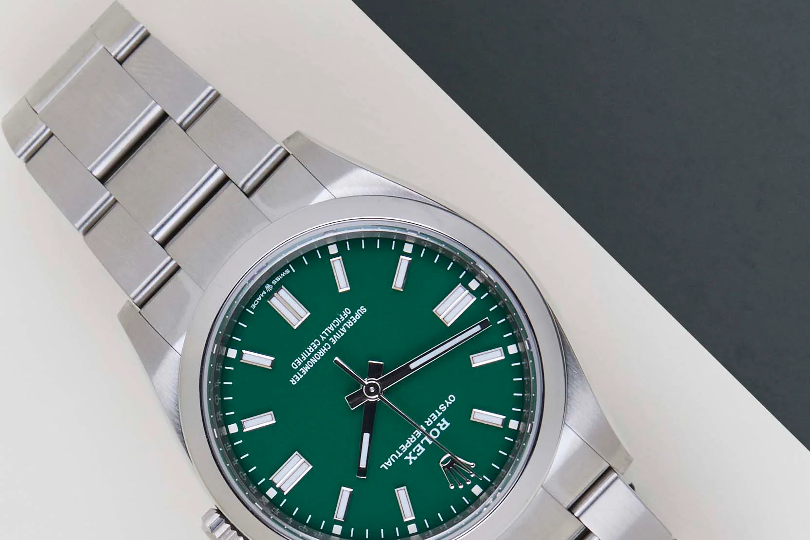 Oyster Perpetual 36 'Green Dial' - Image 4