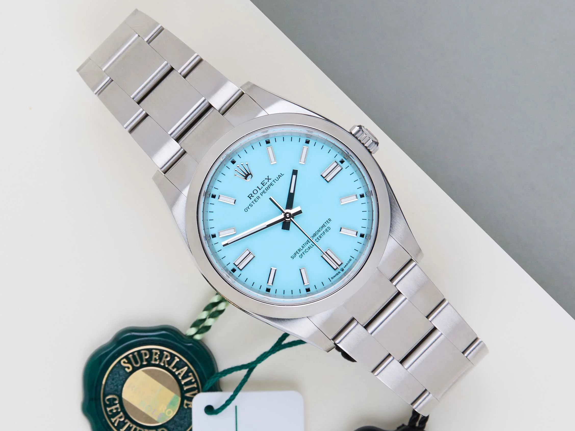 Oyster Perpetual 36 'Tiffany Blue Dial'