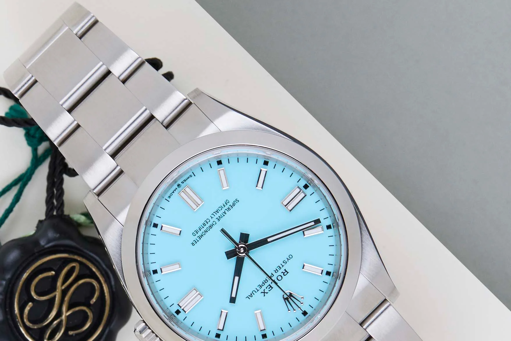 Oyster Perpetual 36 'Tiffany Blue Dial' - Image 4