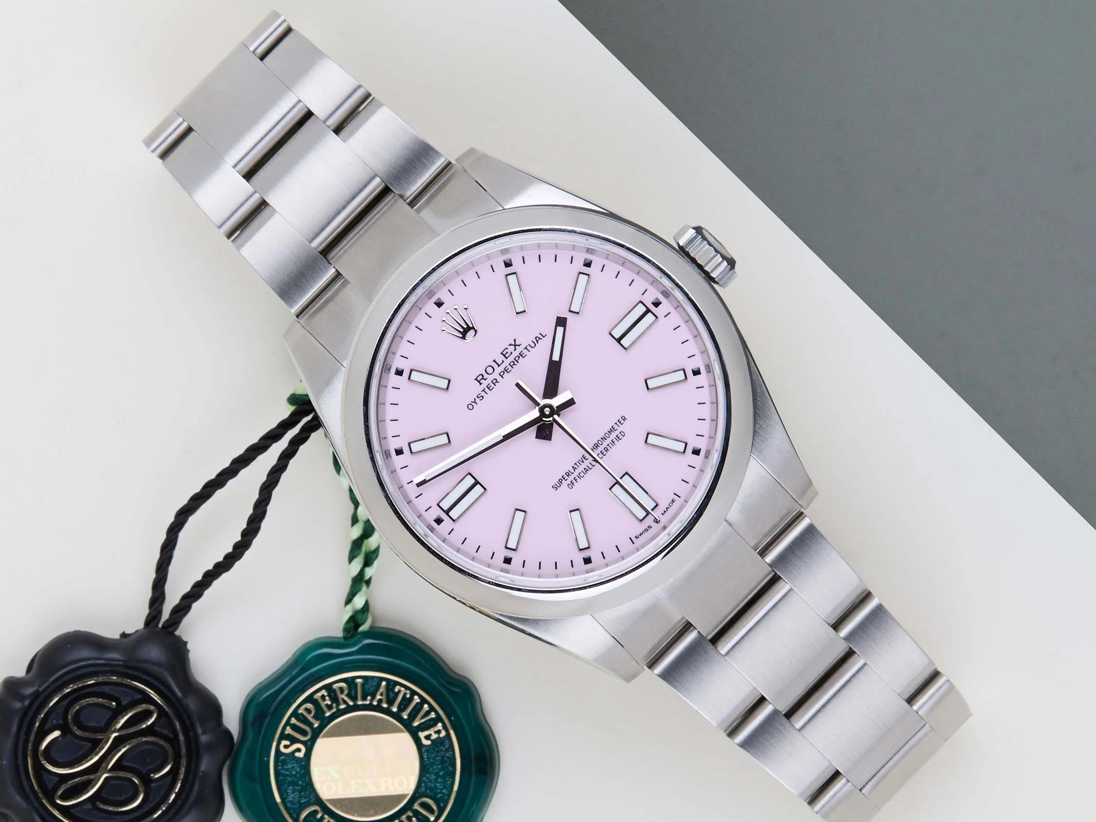 Oyster Perpetual 41 'Pink Candy Dial'