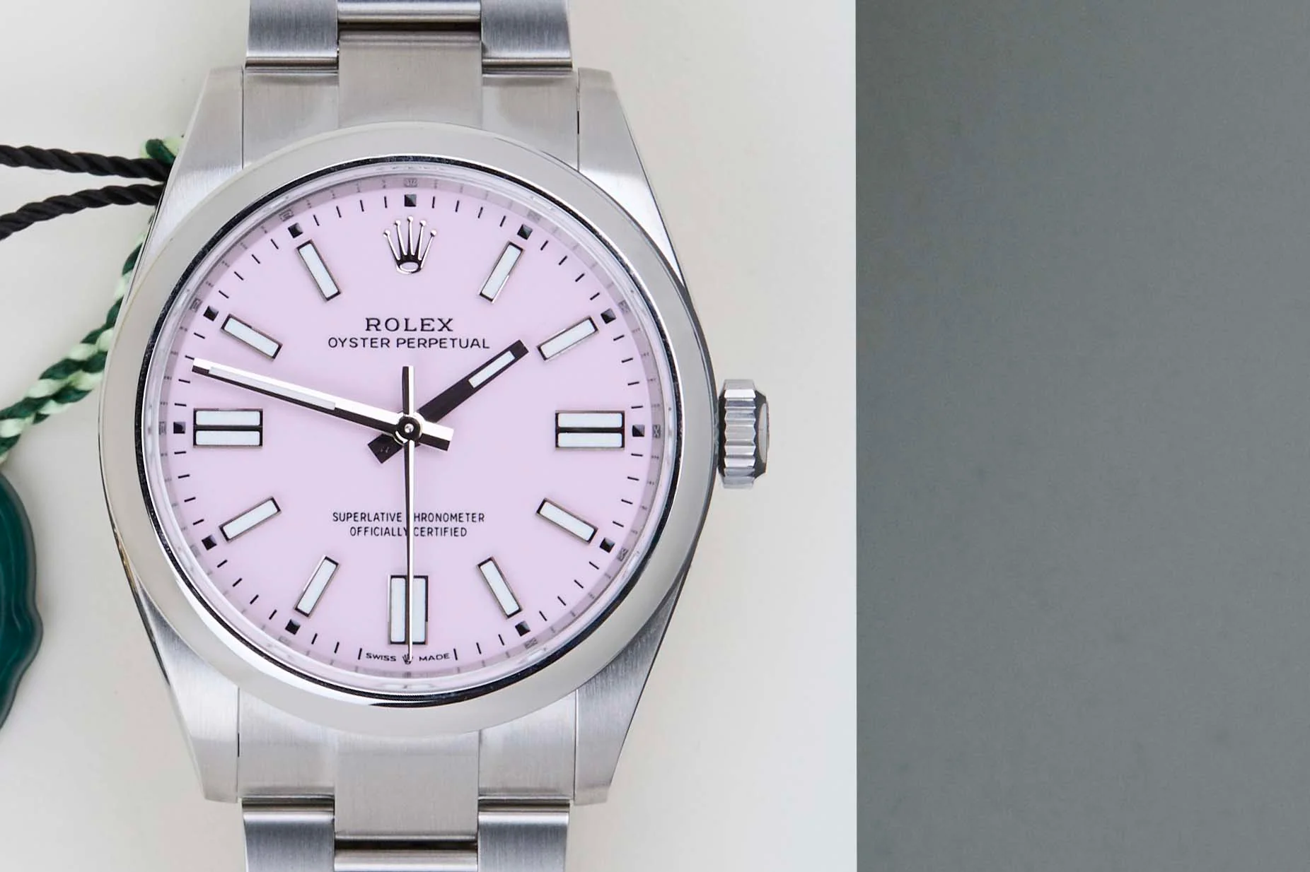 Oyster Perpetual 41 'Pink Candy Dial' - Image 5